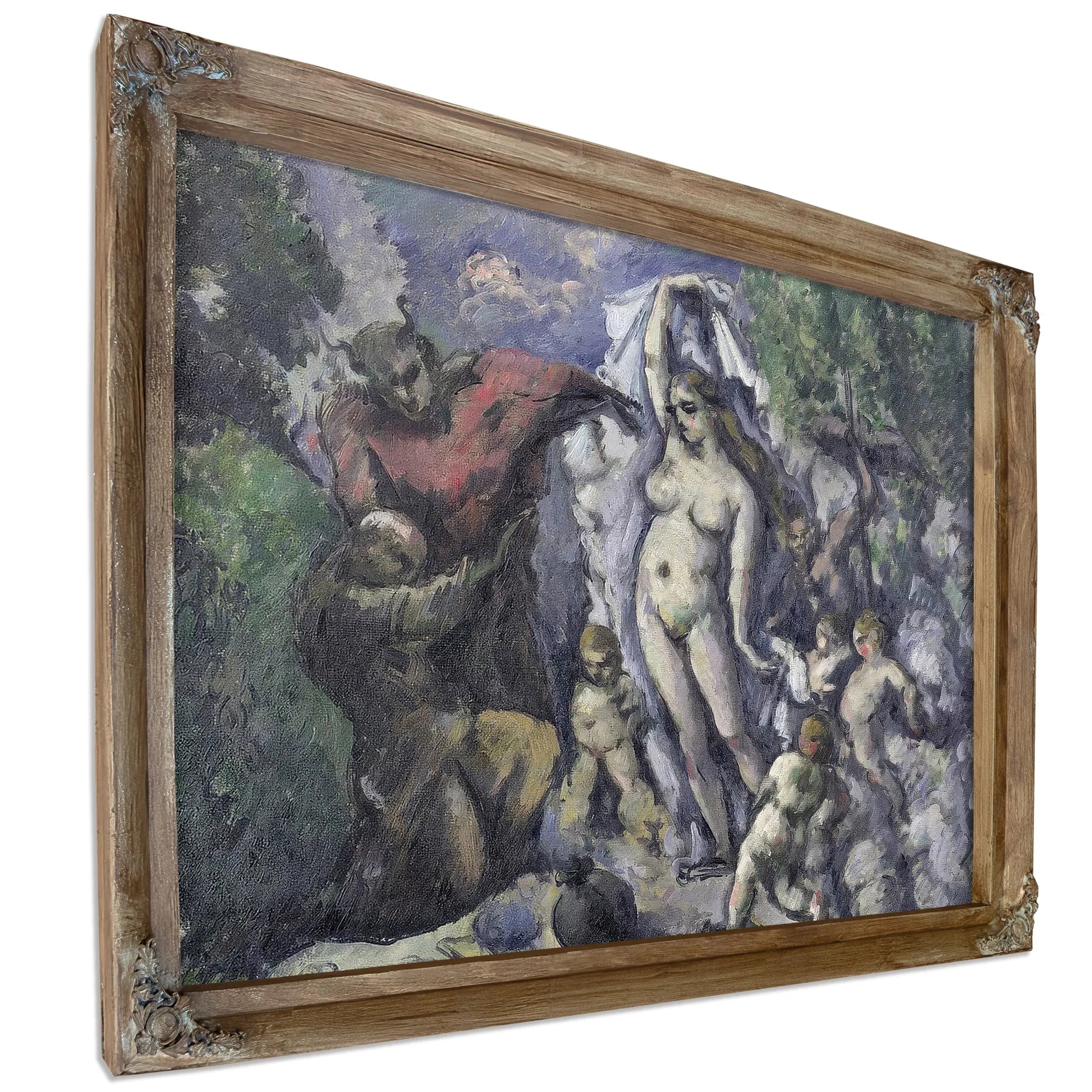 The Temptation Of St. Anthony By Paul Cezanne Fine Art Print