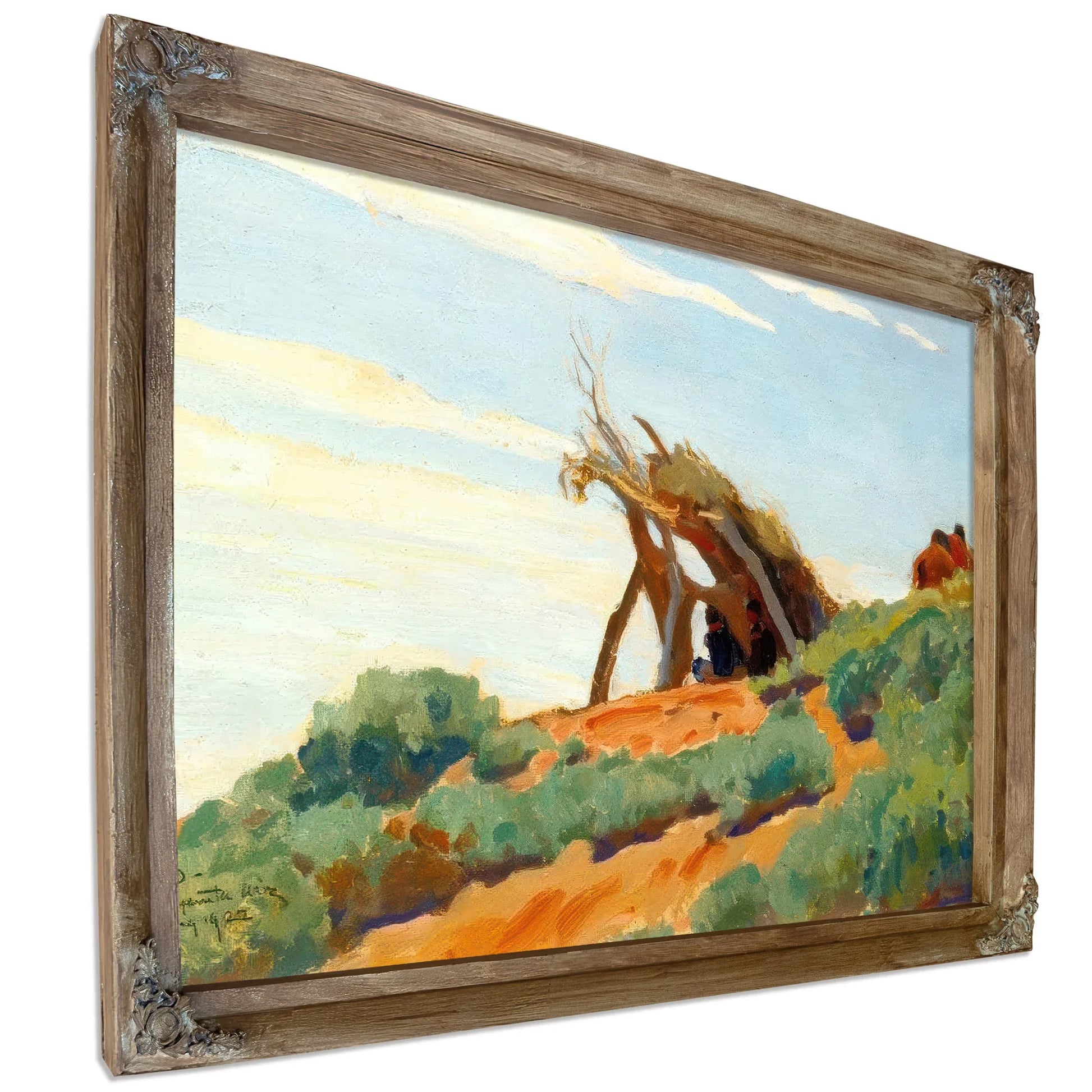 Summer Sun Shelter By Maynard Dixon Fine Art Print