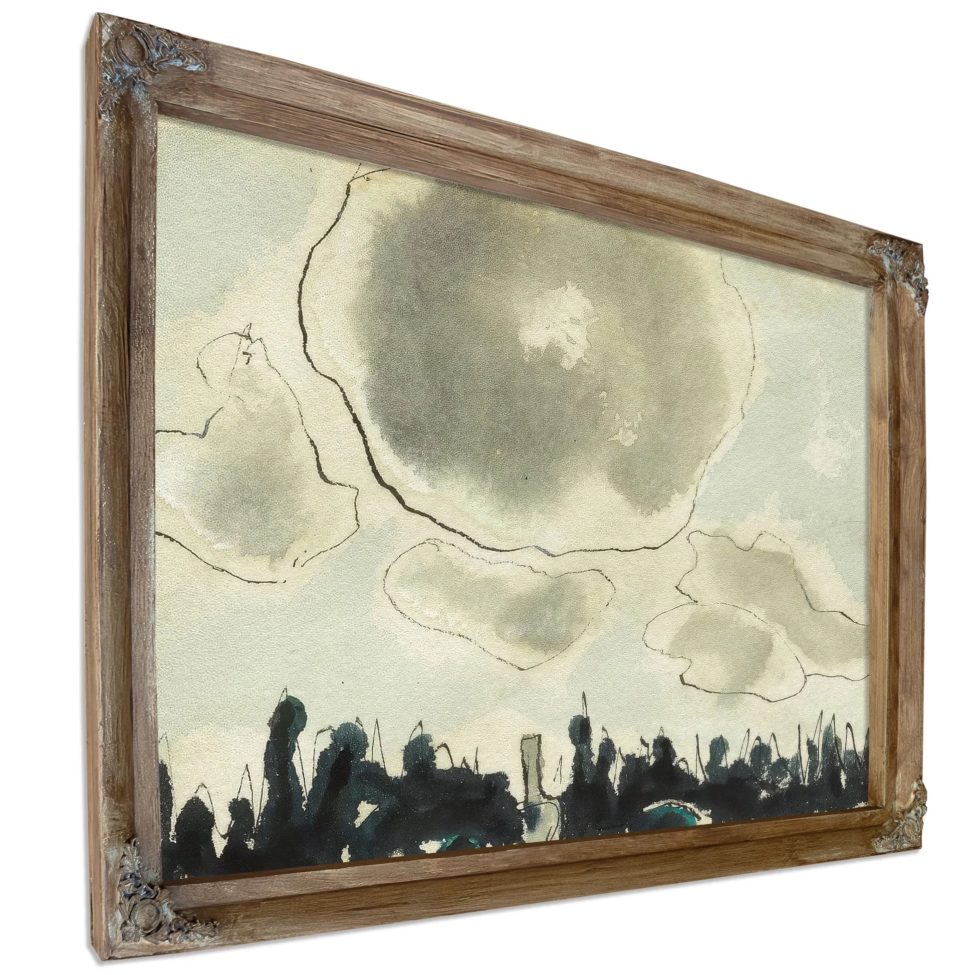 West From Bank By Arthur Dove Fine Art Print