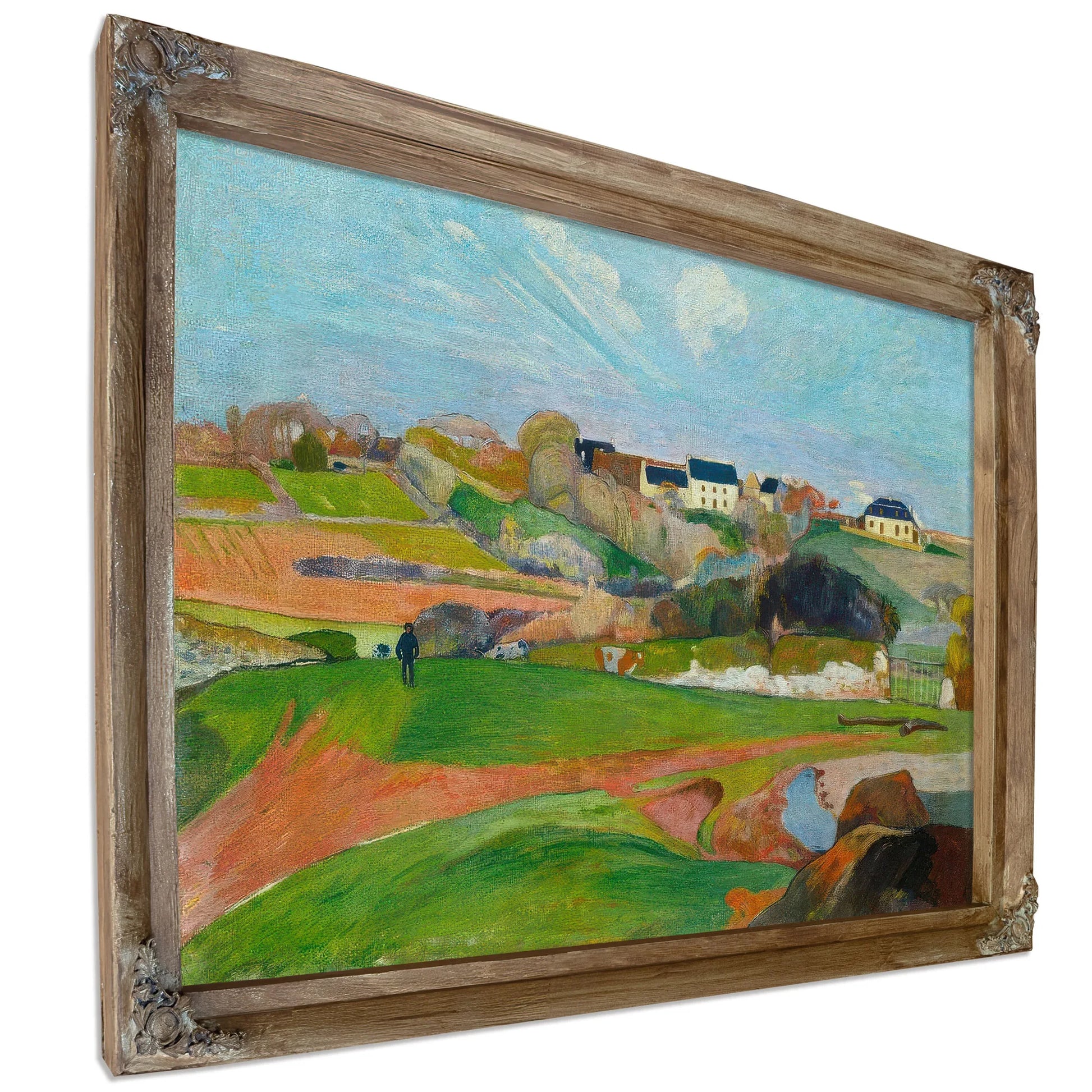 Landscape At Le Pouldu by Paul Gauguin Fine Art Print