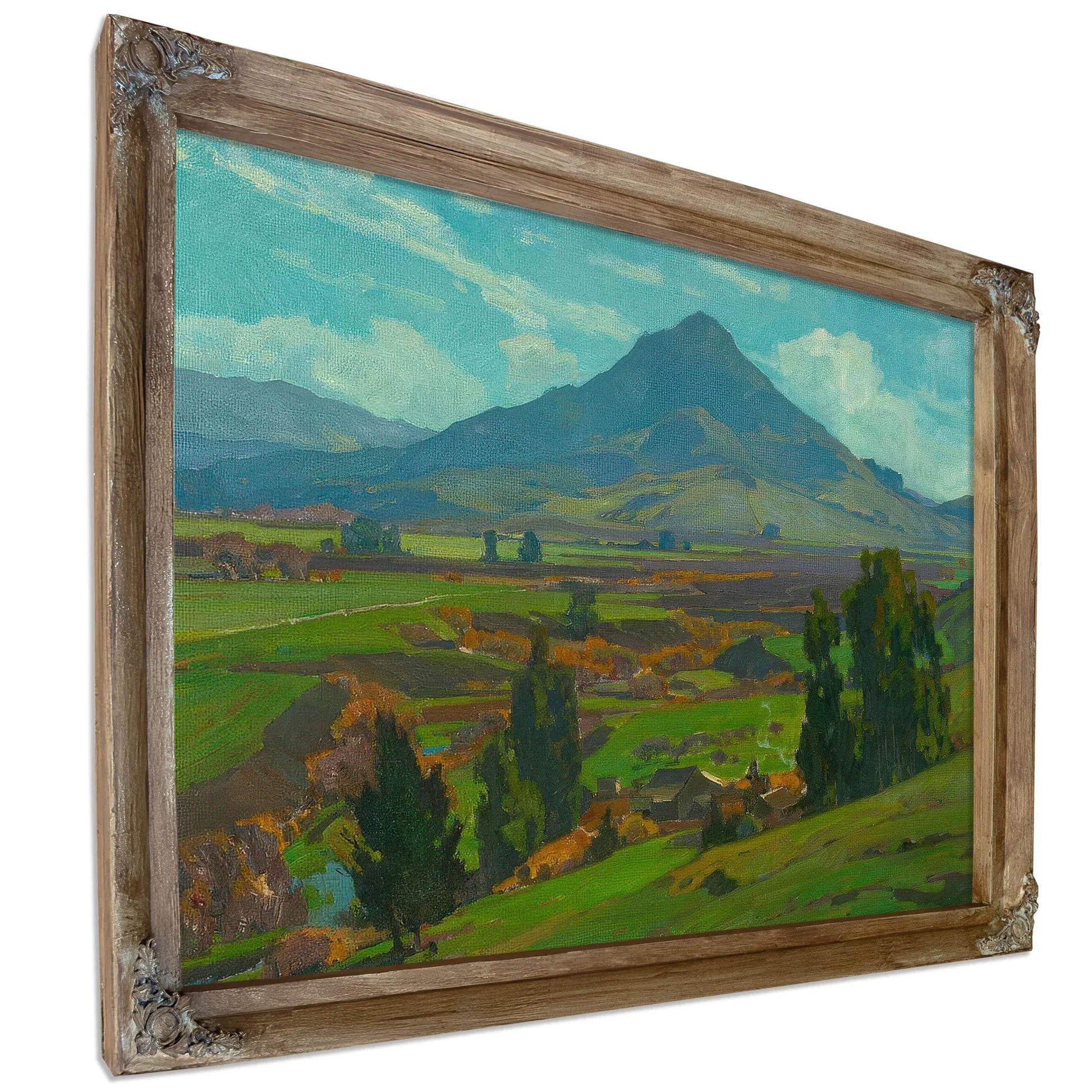Landscape Near San Luis Obispo By William Wendt Fine Art Print