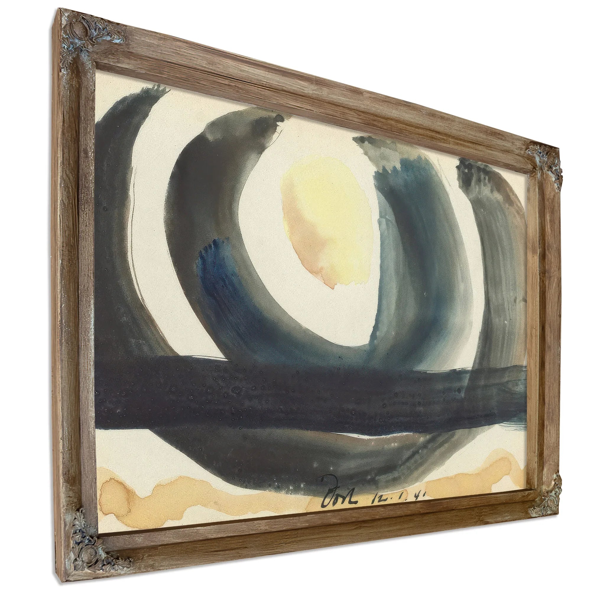 Sunrise Iii (Set Of Three) By Arthur Dove Fine Art Print