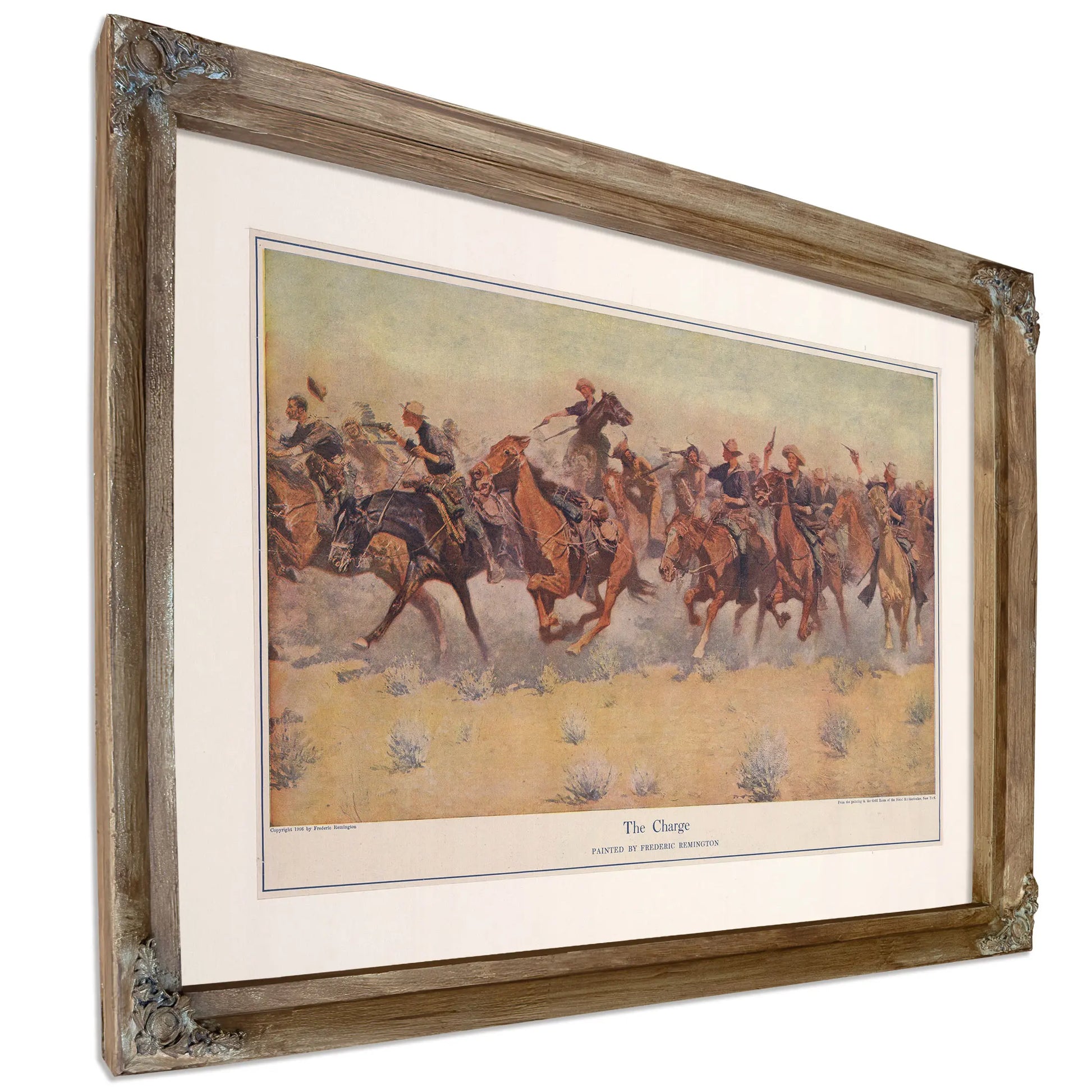 The Charge  by Frederic Remington