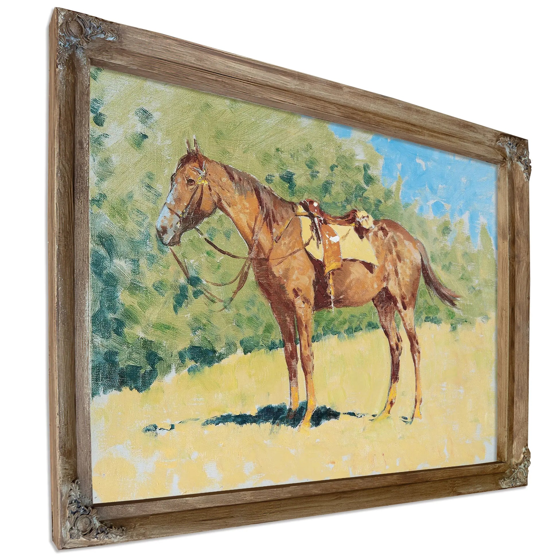 Untitled Horse Study B by Frederic Remington