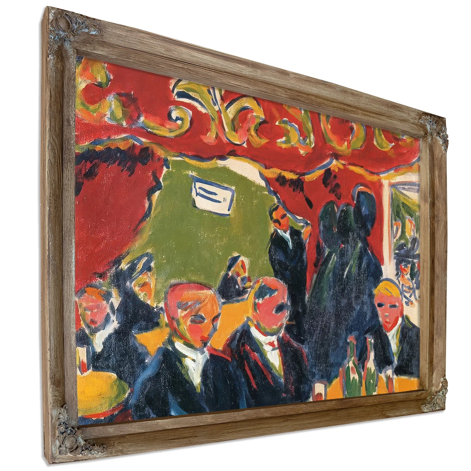 Wine Bar By Ernst Ludwig Kirchner Fine Art Print