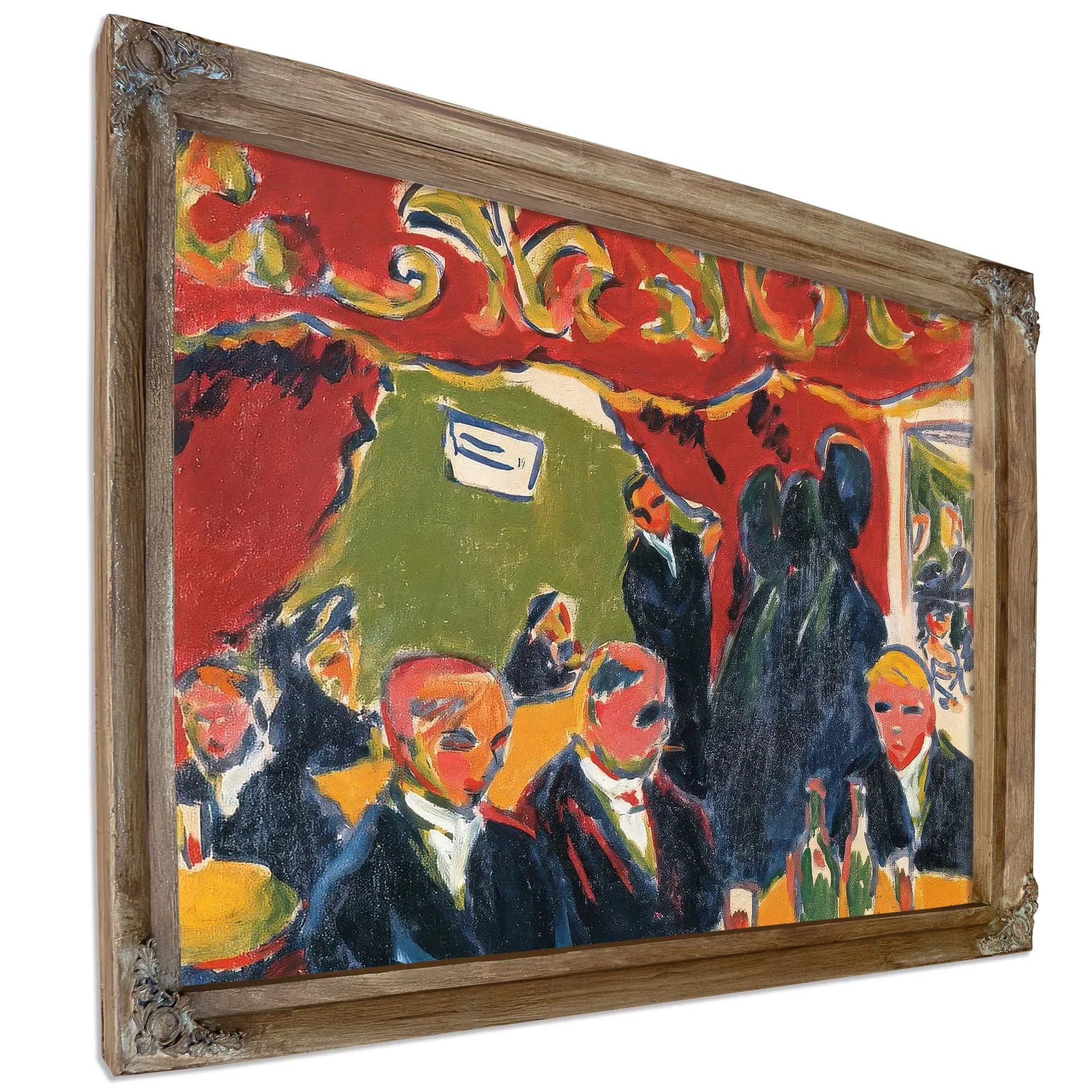 Wine Bar By Ernst Ludwig Kirchner Fine Art Print
