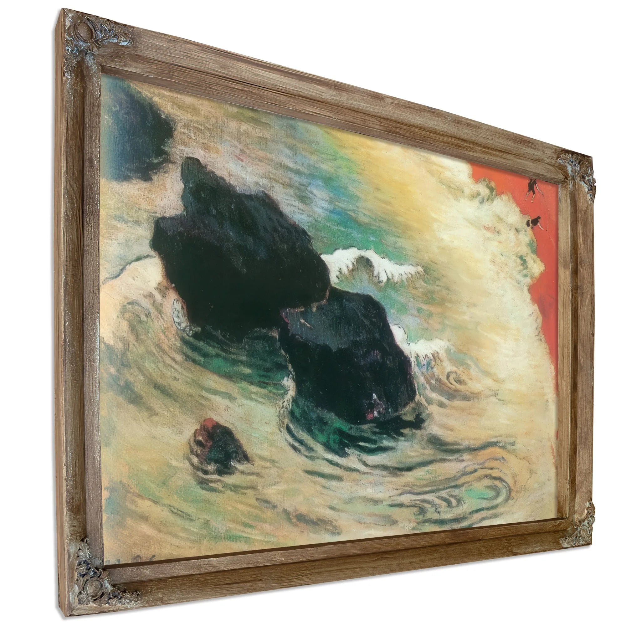 The Wave By Paul Gauguin Fine Art Print