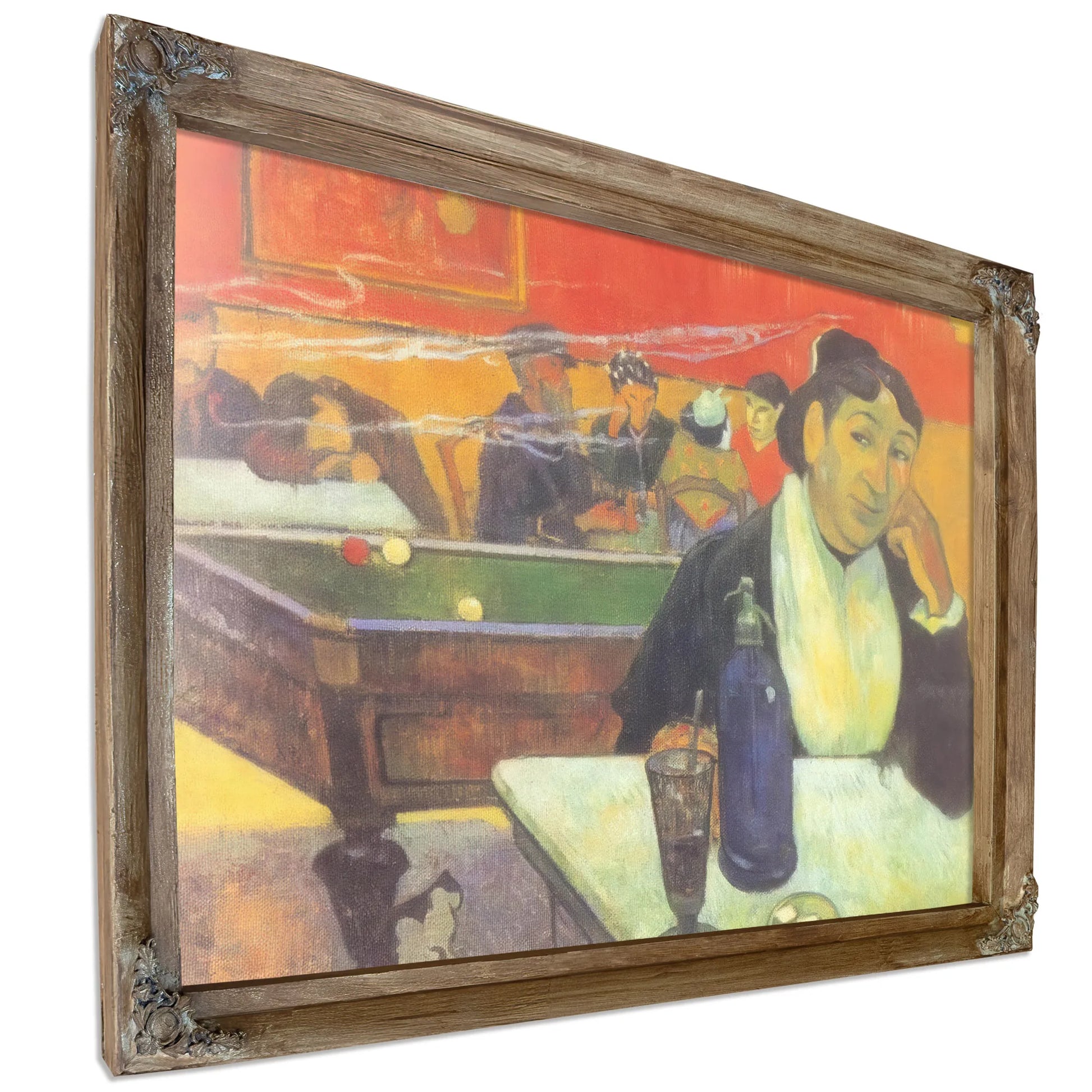 Cafe At Arles By Paul Gauguin Fine Art Print