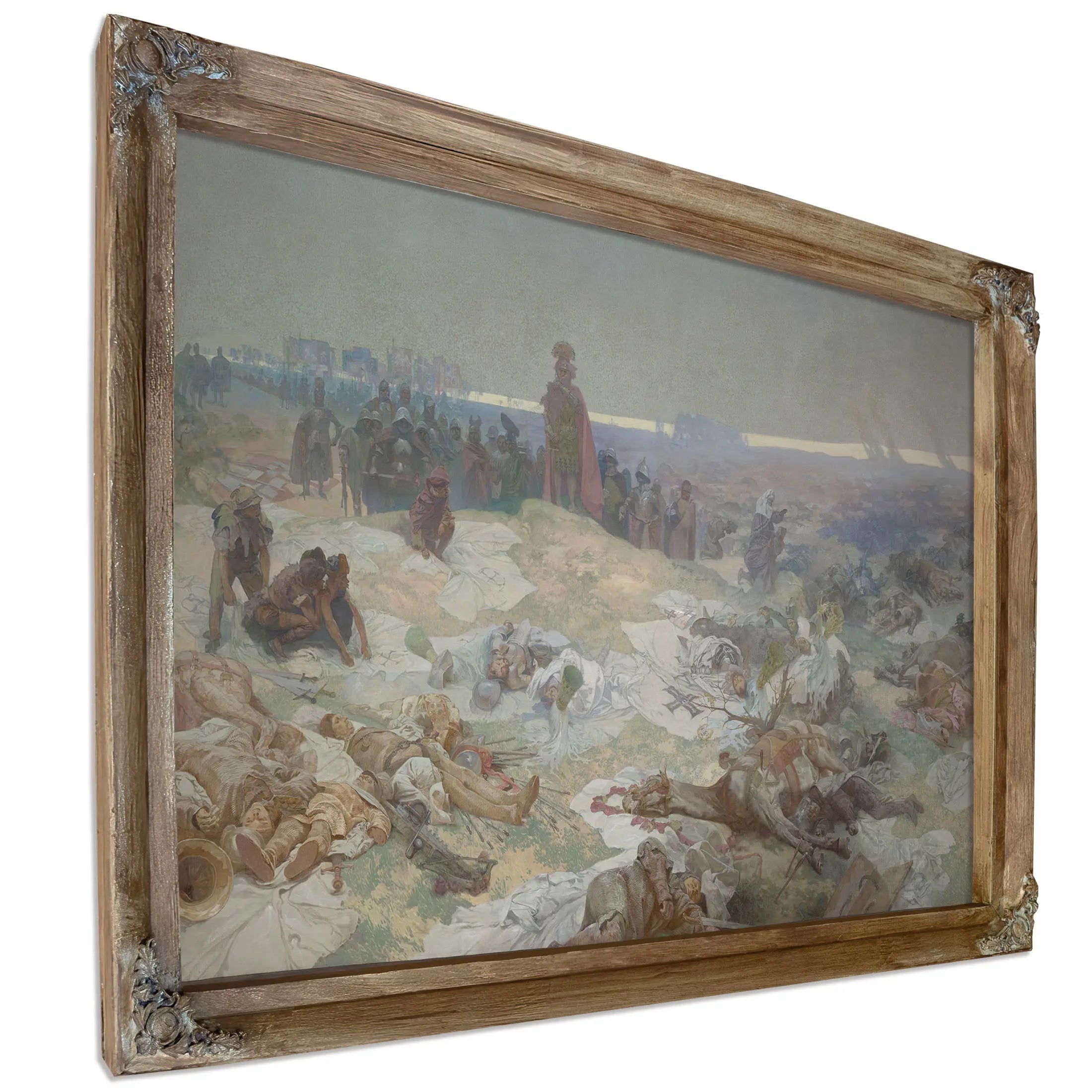 After The Battle Of Grunwald by Alphonse Mucha