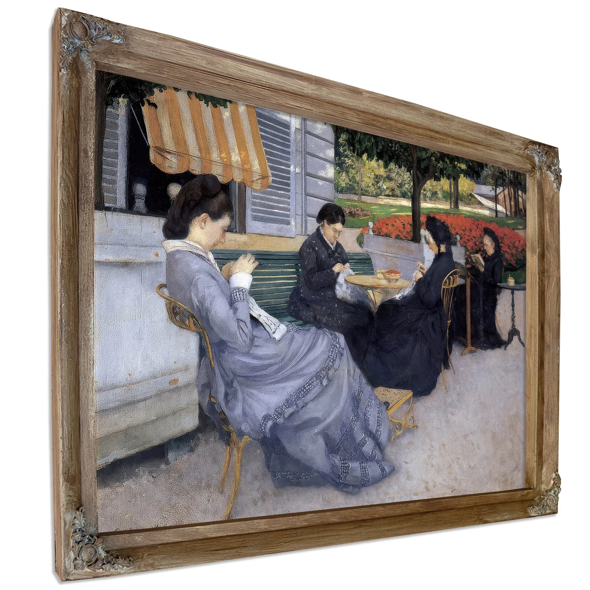 Portraits In The Country By Gustave Caillebotte Fine Art Print