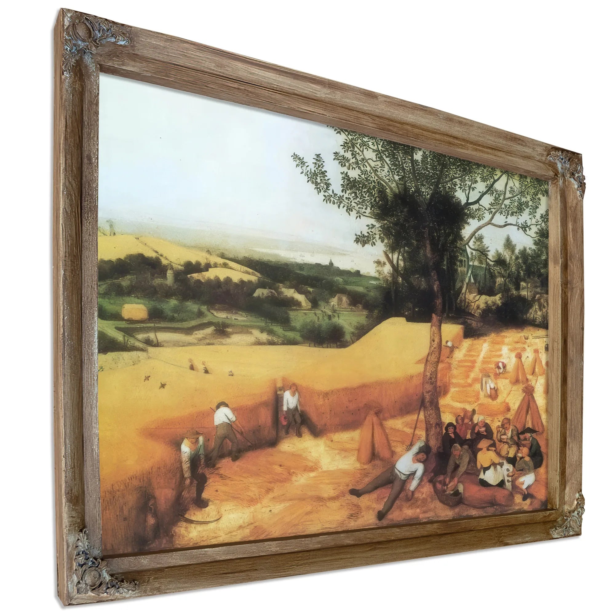 The Corn Harvest 1565 By Pieter Bruegel Fine Art Print