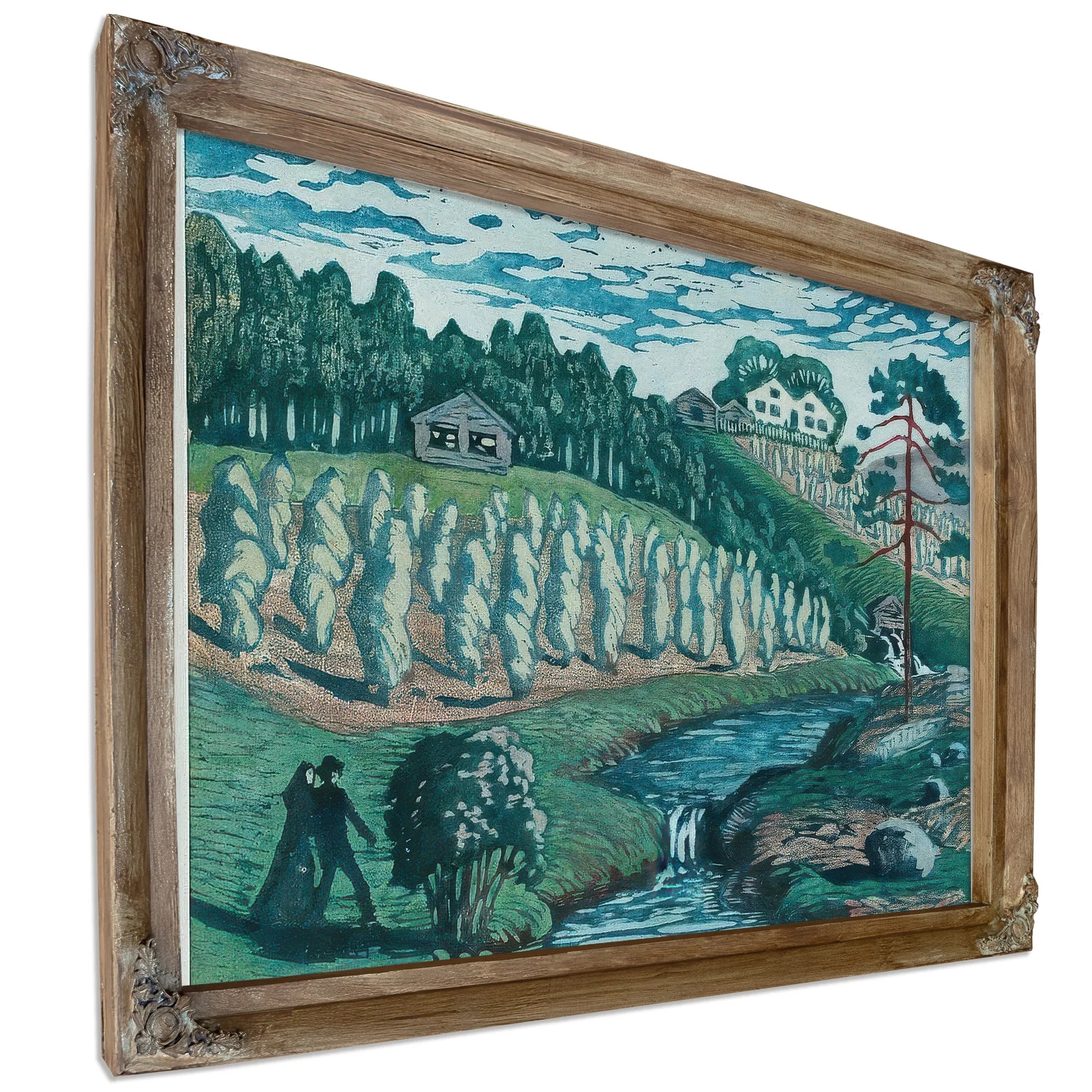 Large Stook 1 By Nicolai Astrup Fine Art Print