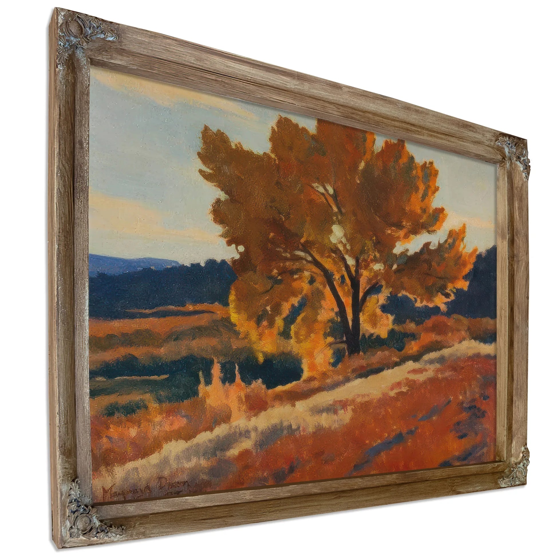 October Leafage By Maynard Dixon Fine Art Print