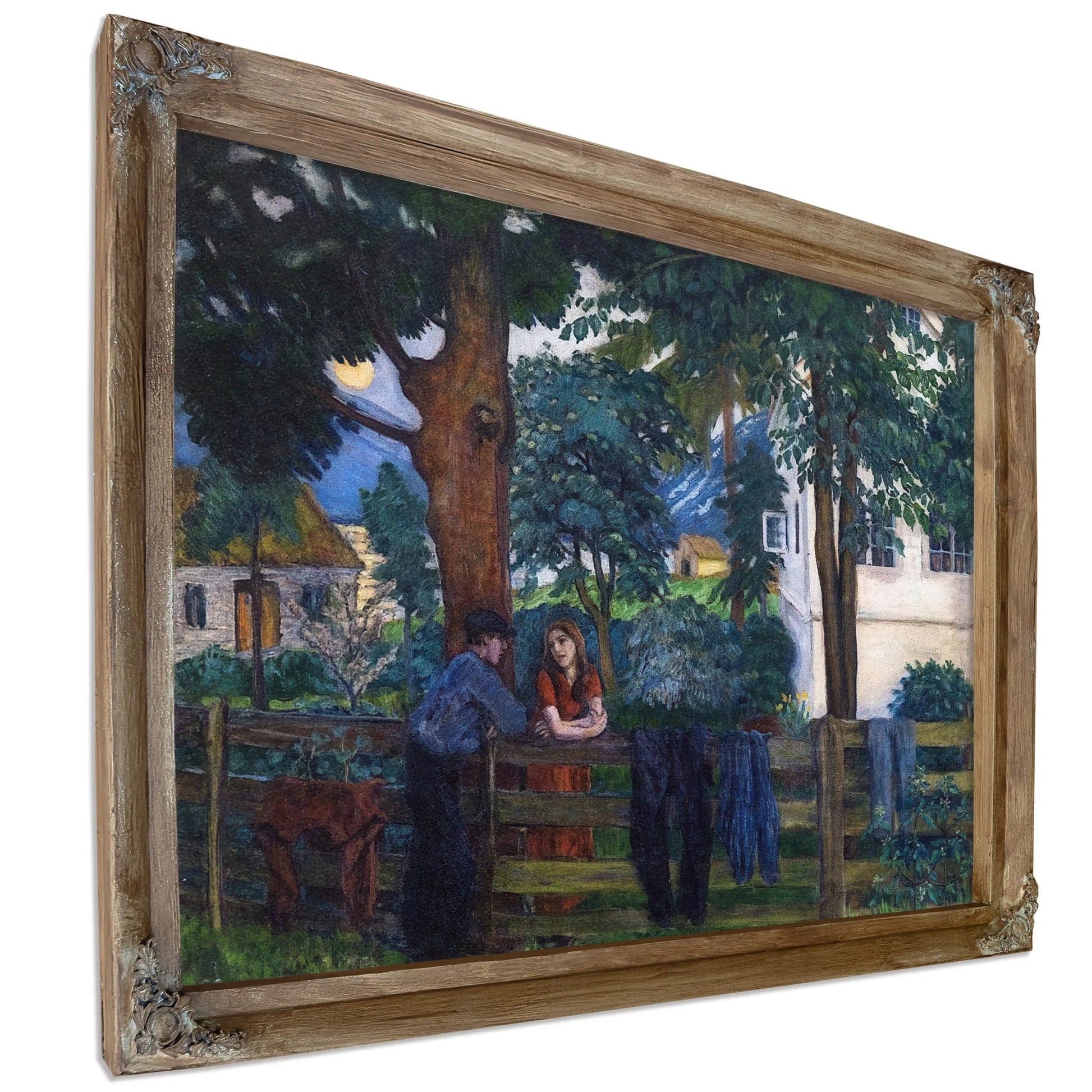 Moonlight At Hegrenes By Nicolai Astrup Fine Art Print