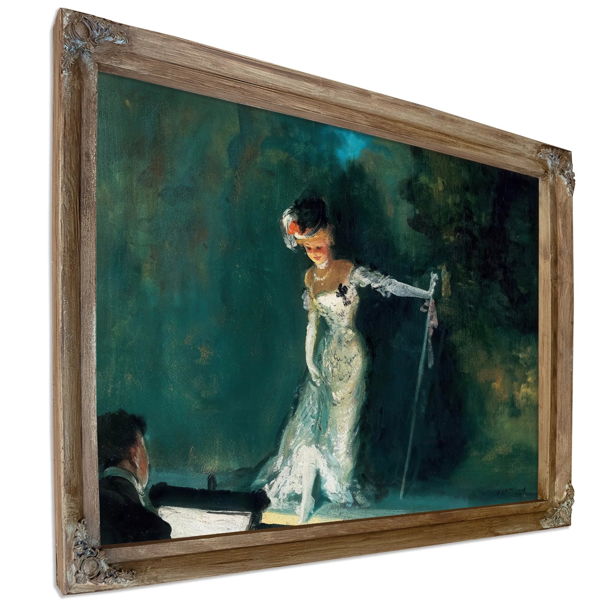 Shinn Revue2 By Everett Shinn Fine Art Print