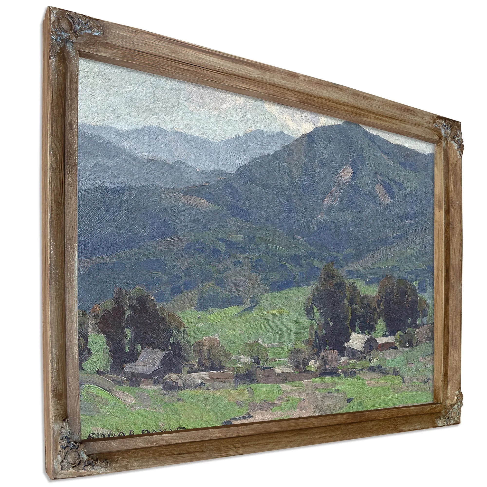 Scene Near Calabasas By Edgar Payne Fine Art Print