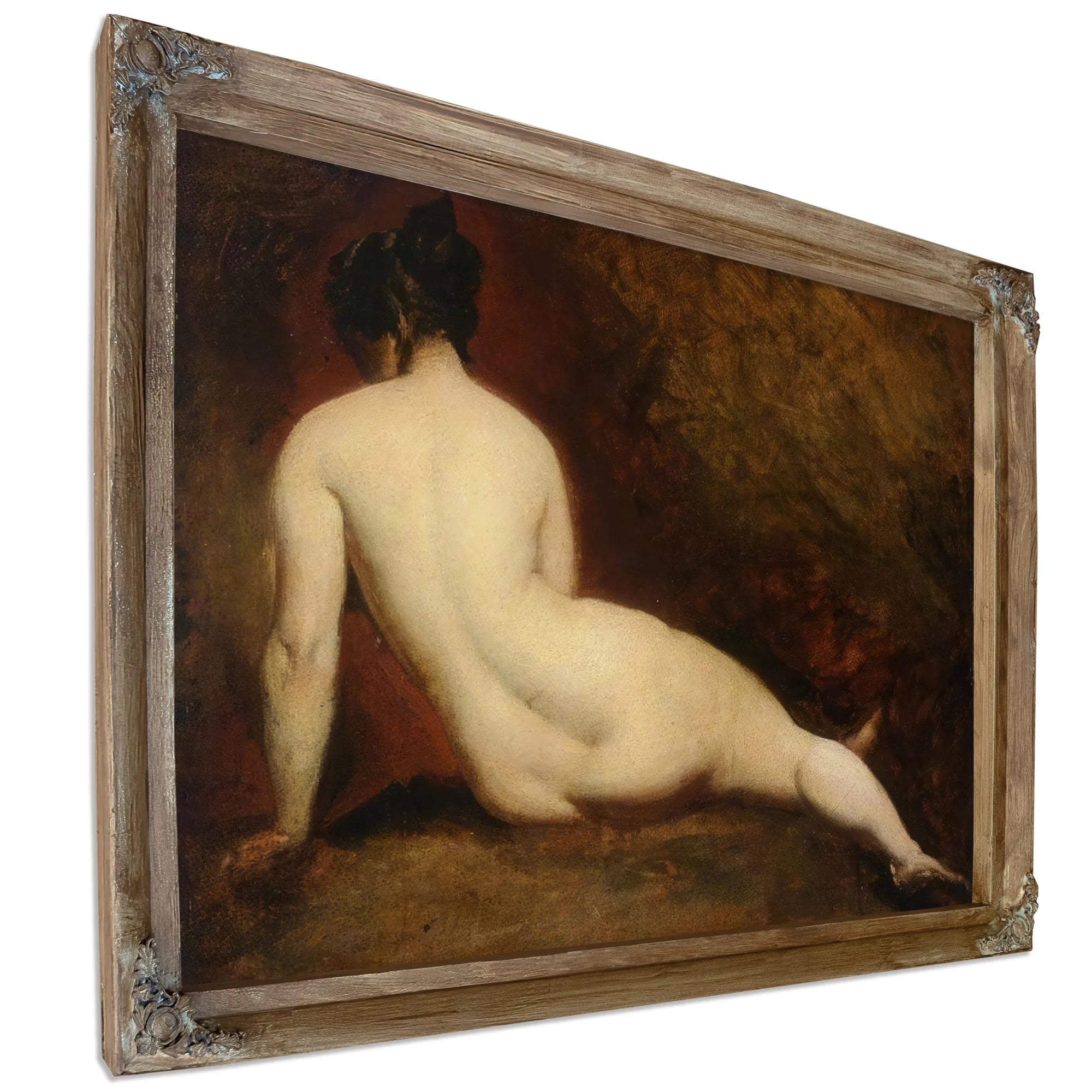 Nude Study By William Etty Fine Art Print