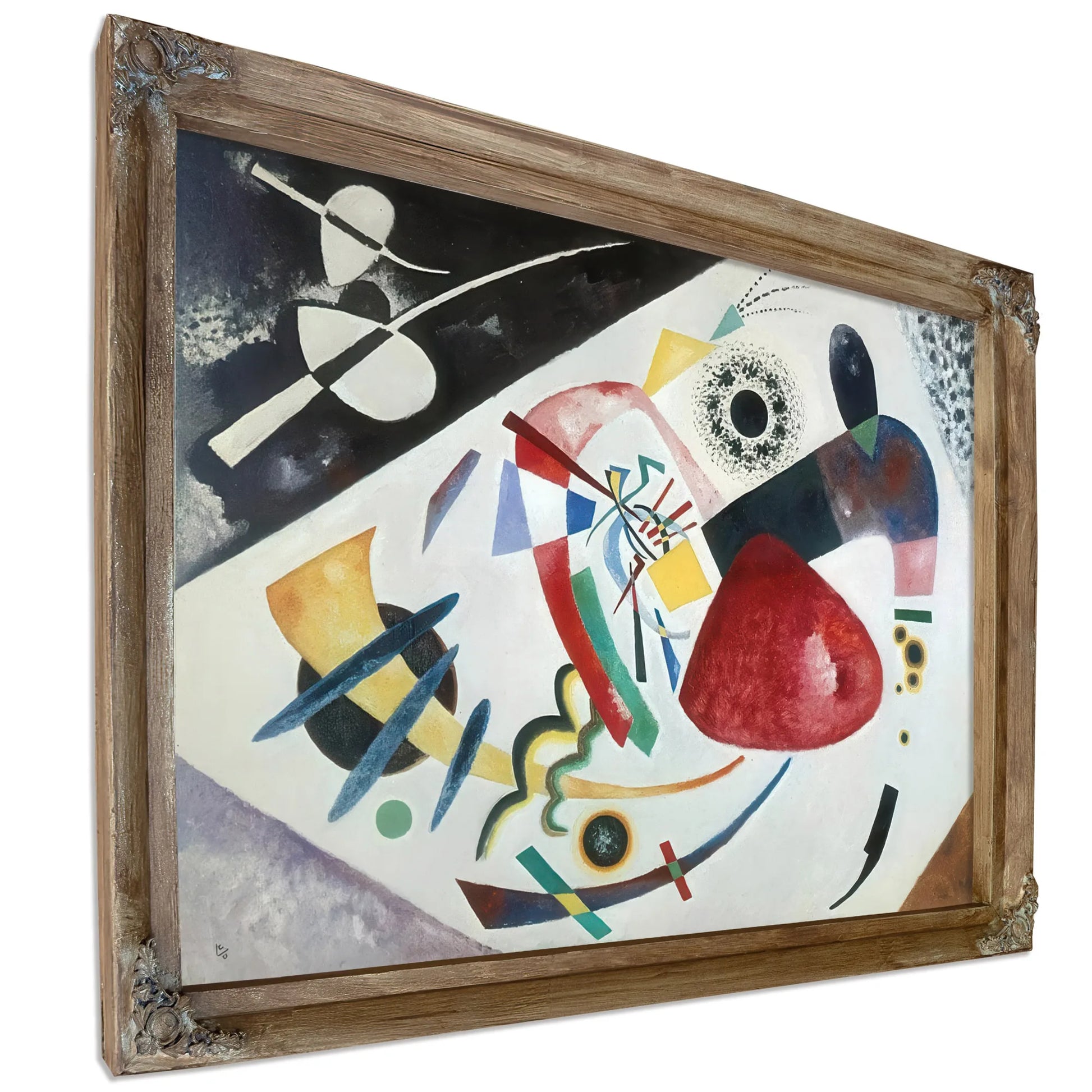 Red Spot Ii By Wassily Kandinsky Fine Art Print