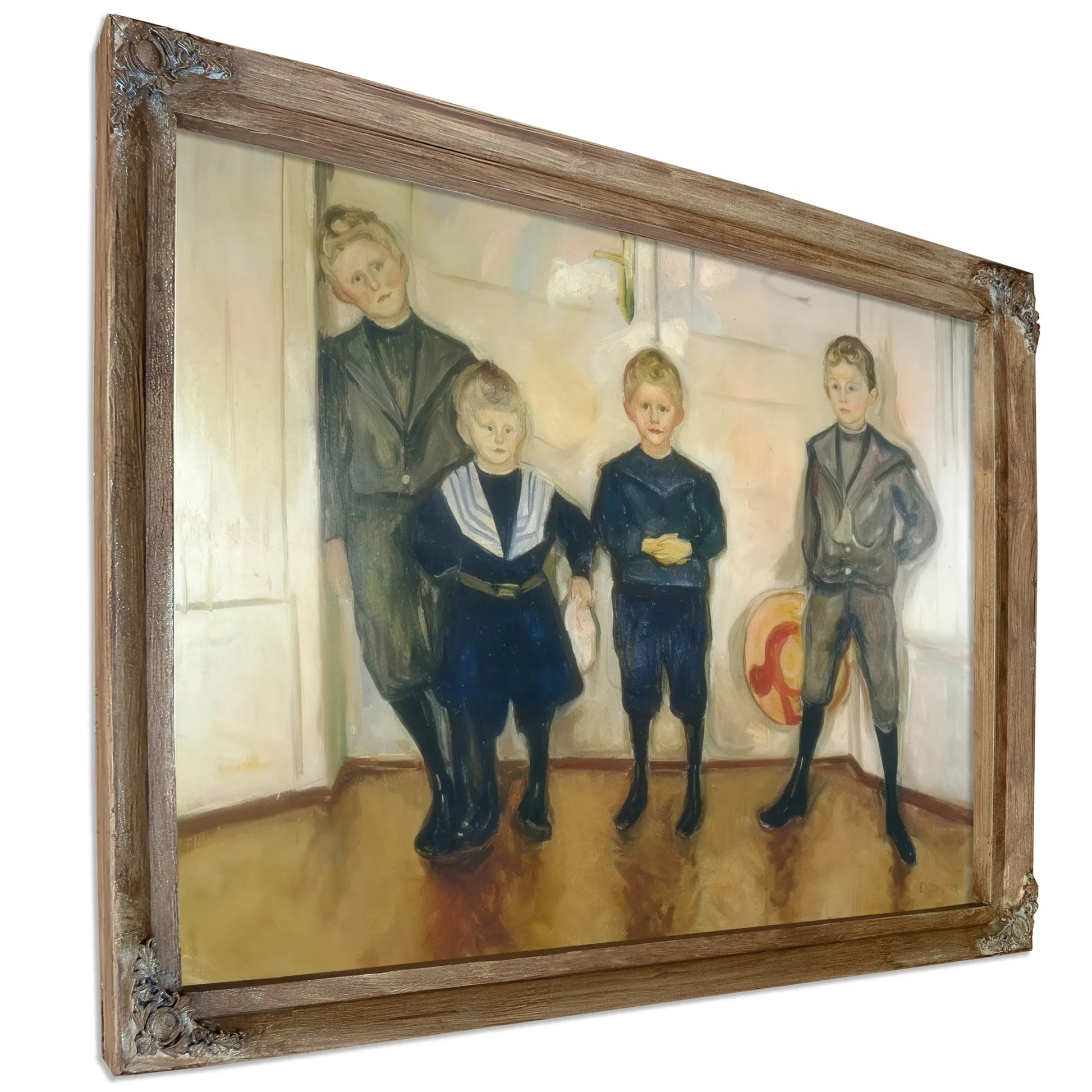 The Four Sons Of Dr By Edvard Munch Fine Art Print