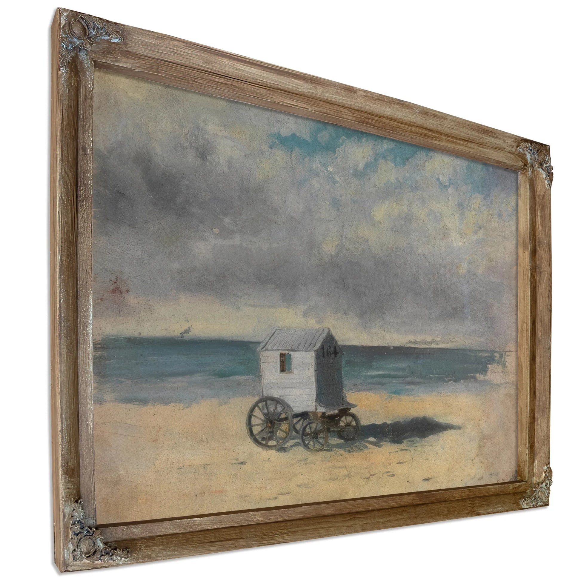 The Bathing Hut By James Ensor Fine Art Print