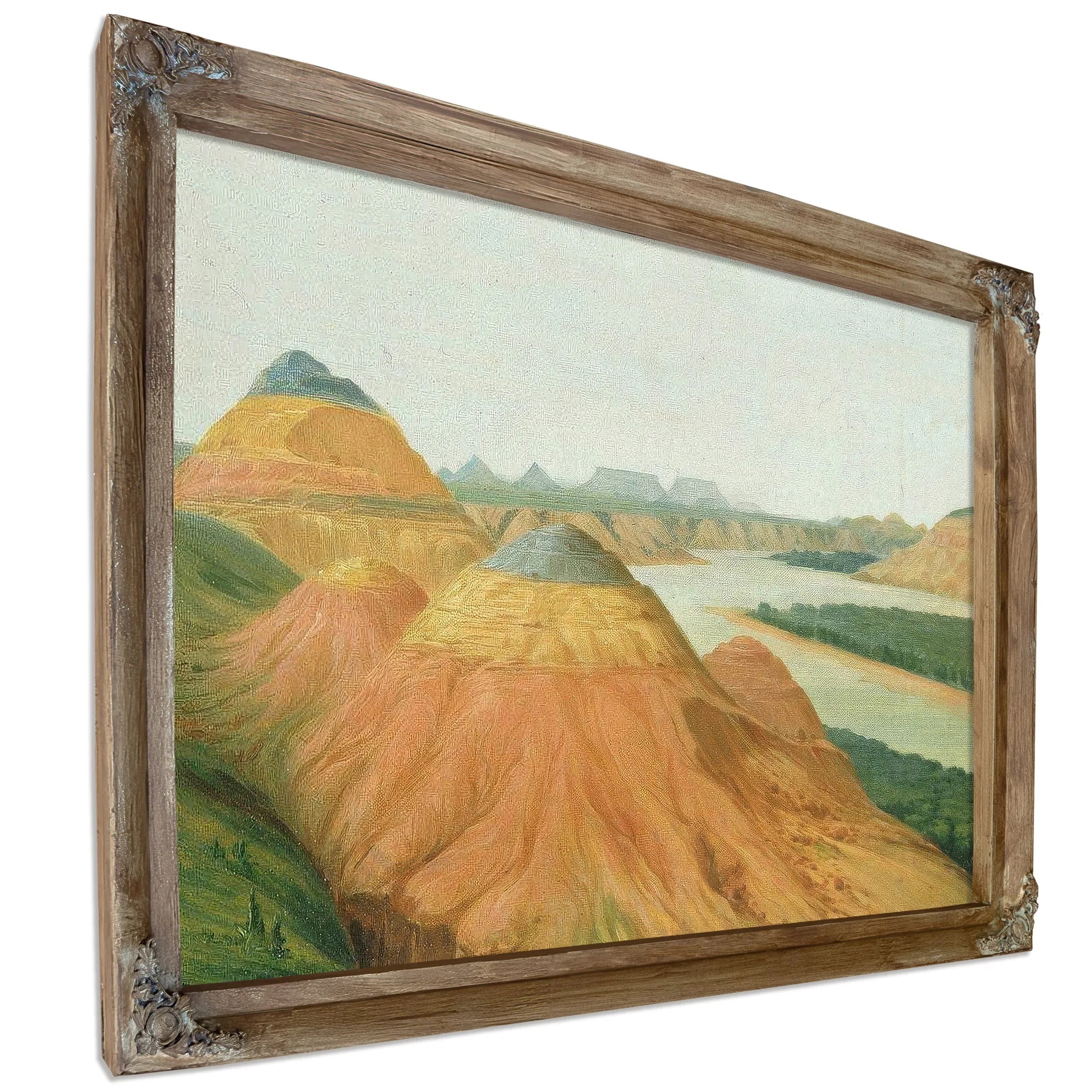 View In The Big Bend Of The Upper Missouri By George Catlin Fine Art Print