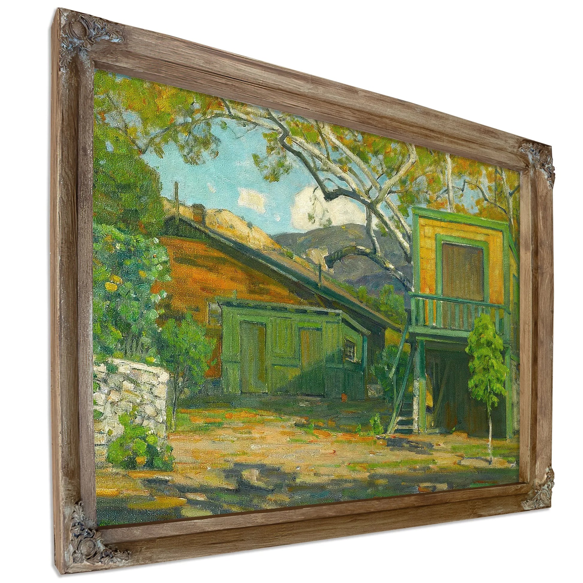 Canyon Cottage 1940 By William Wendt Fine Art Print
