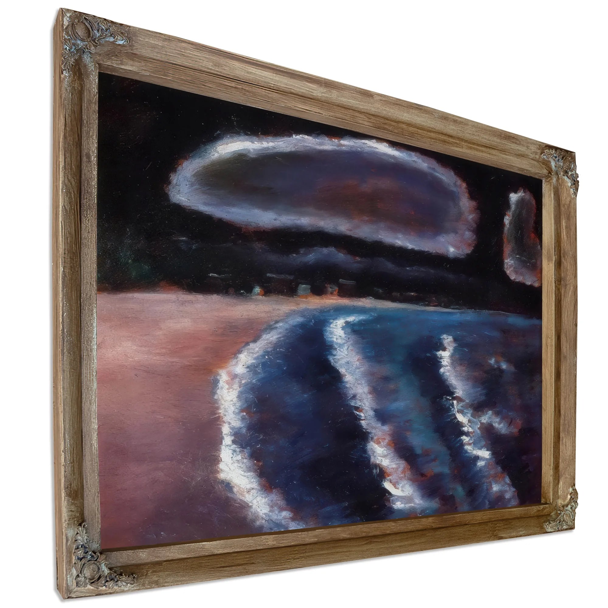 Storm Down Pine Point Way Old Orchard Maine By Marsden Hartley Fine Art Print