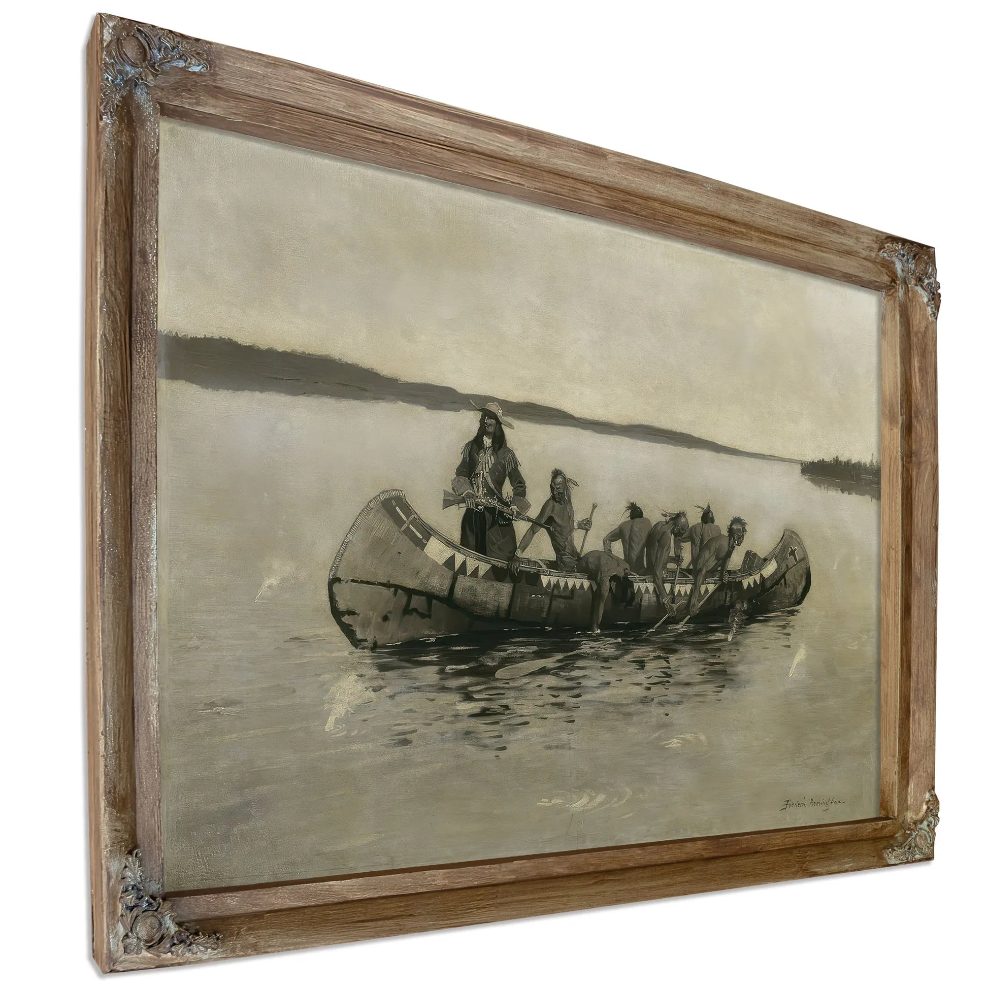 This Was A Fatal Embarkation by Frederic Remington