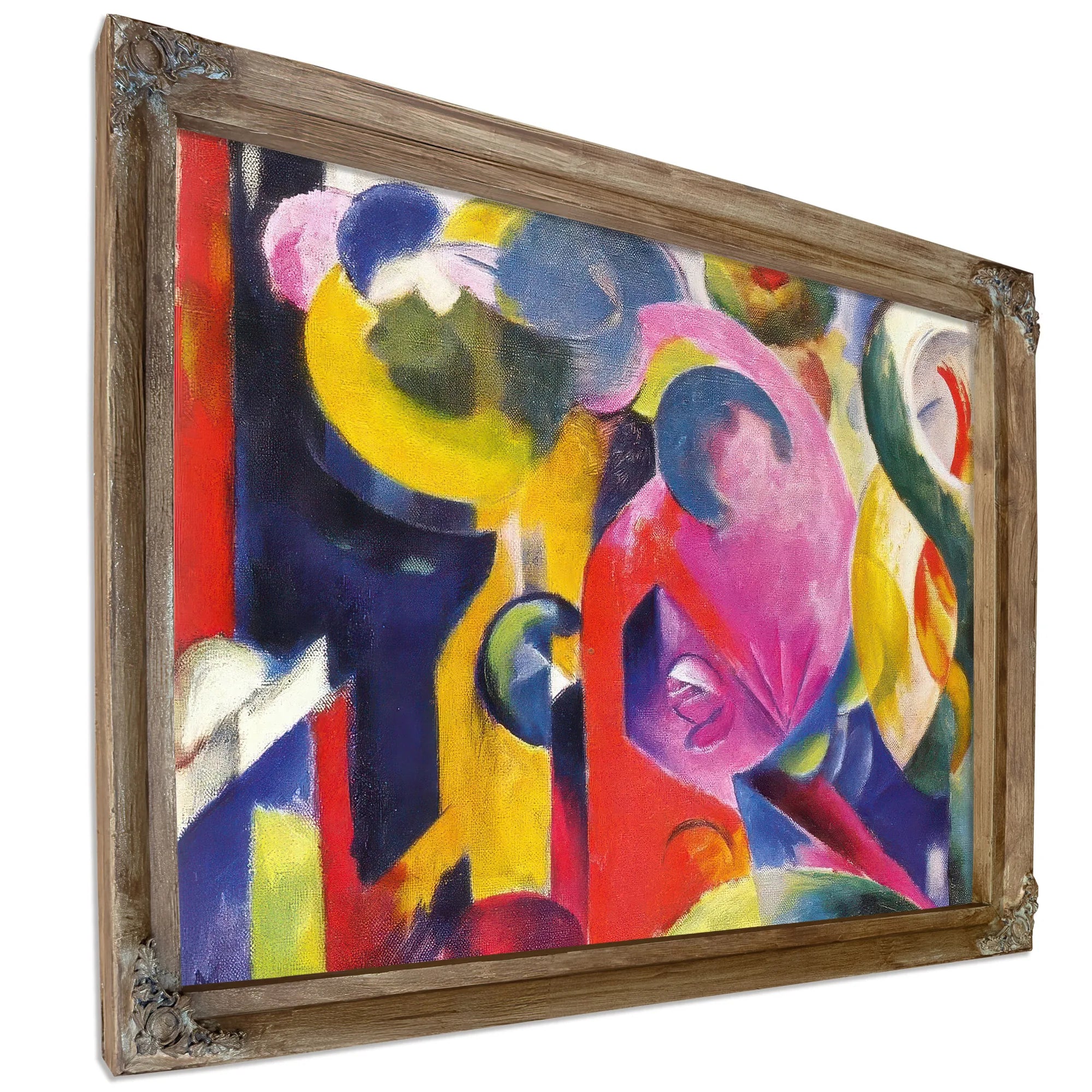 Small Composition Iii By Franz Marc Fine Art Print