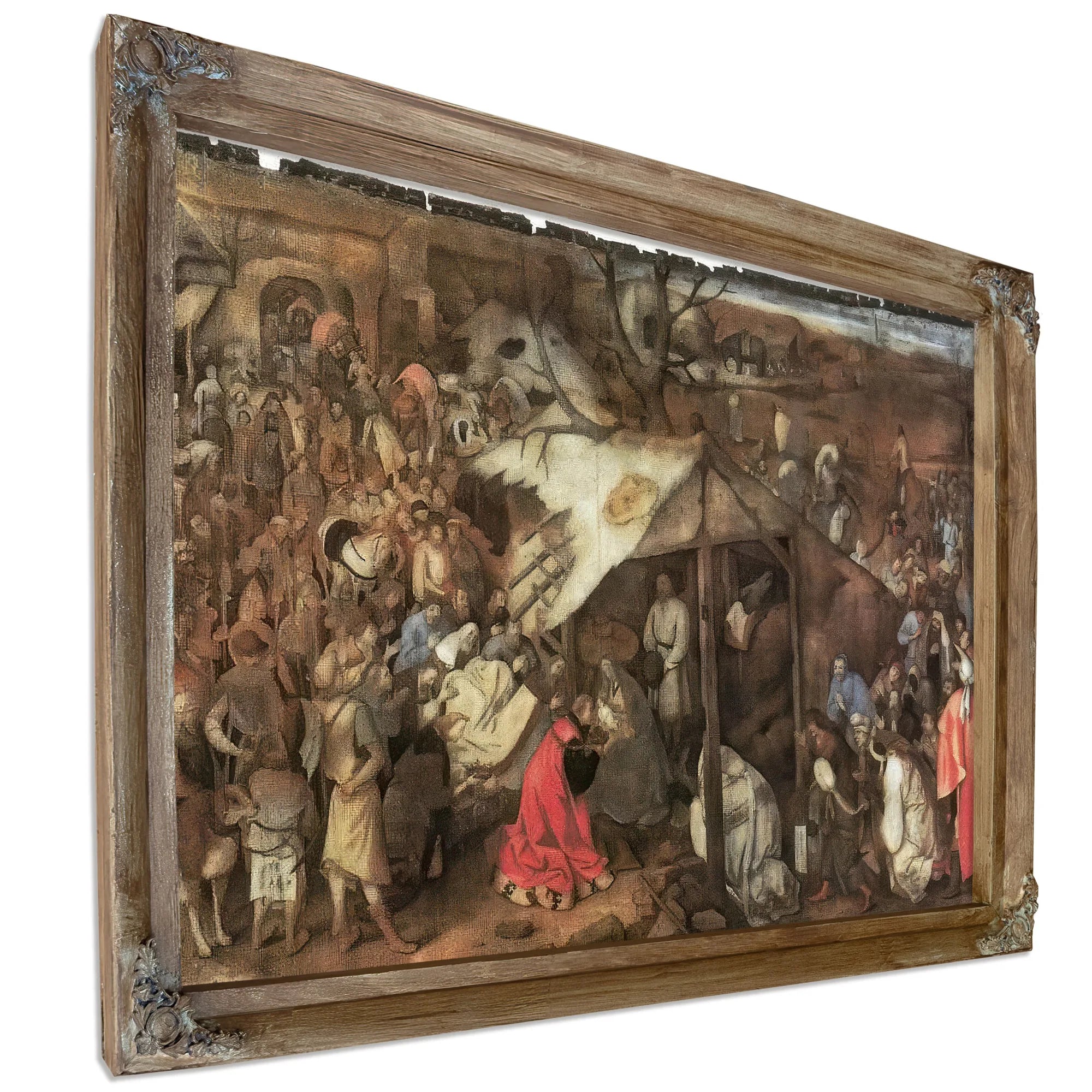 The Adoration Of The Kings Between 1556 And 1562 By Pieter Bruegel Fine Art Print