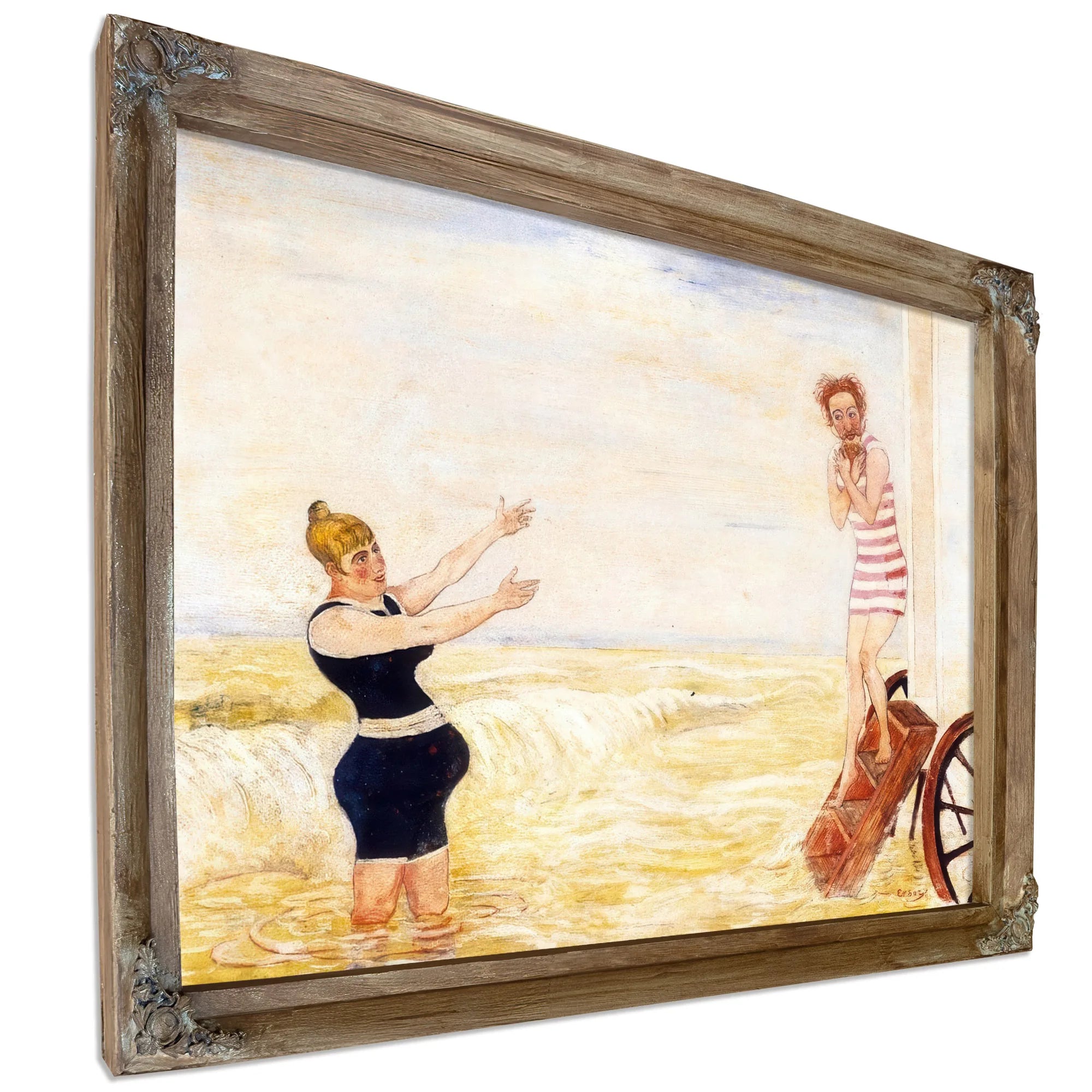 The Call Of The Siren By James Ensor Fine Art Print