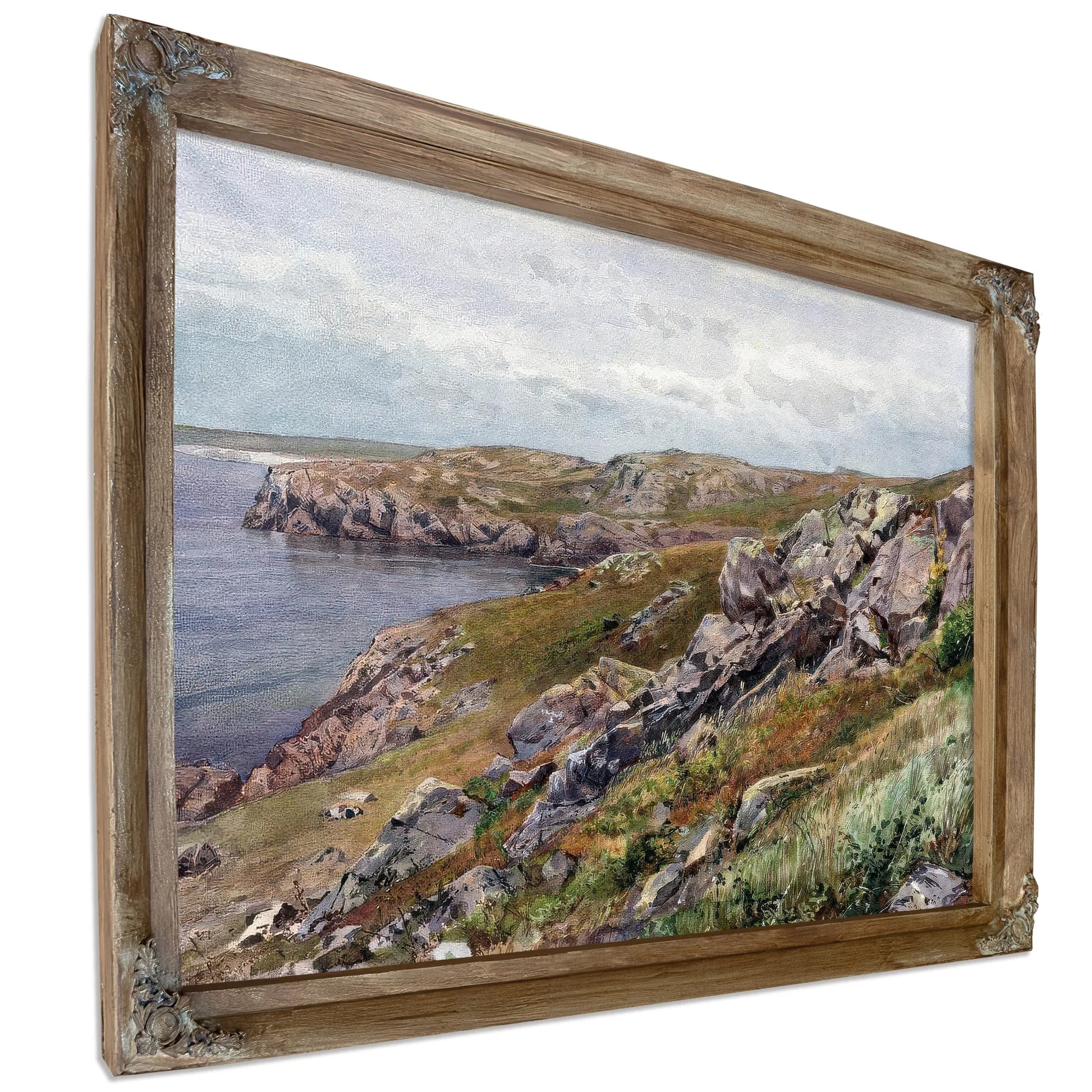 Rhode Island Coast Conanicut Island By William Trost Richards Fine Art Print