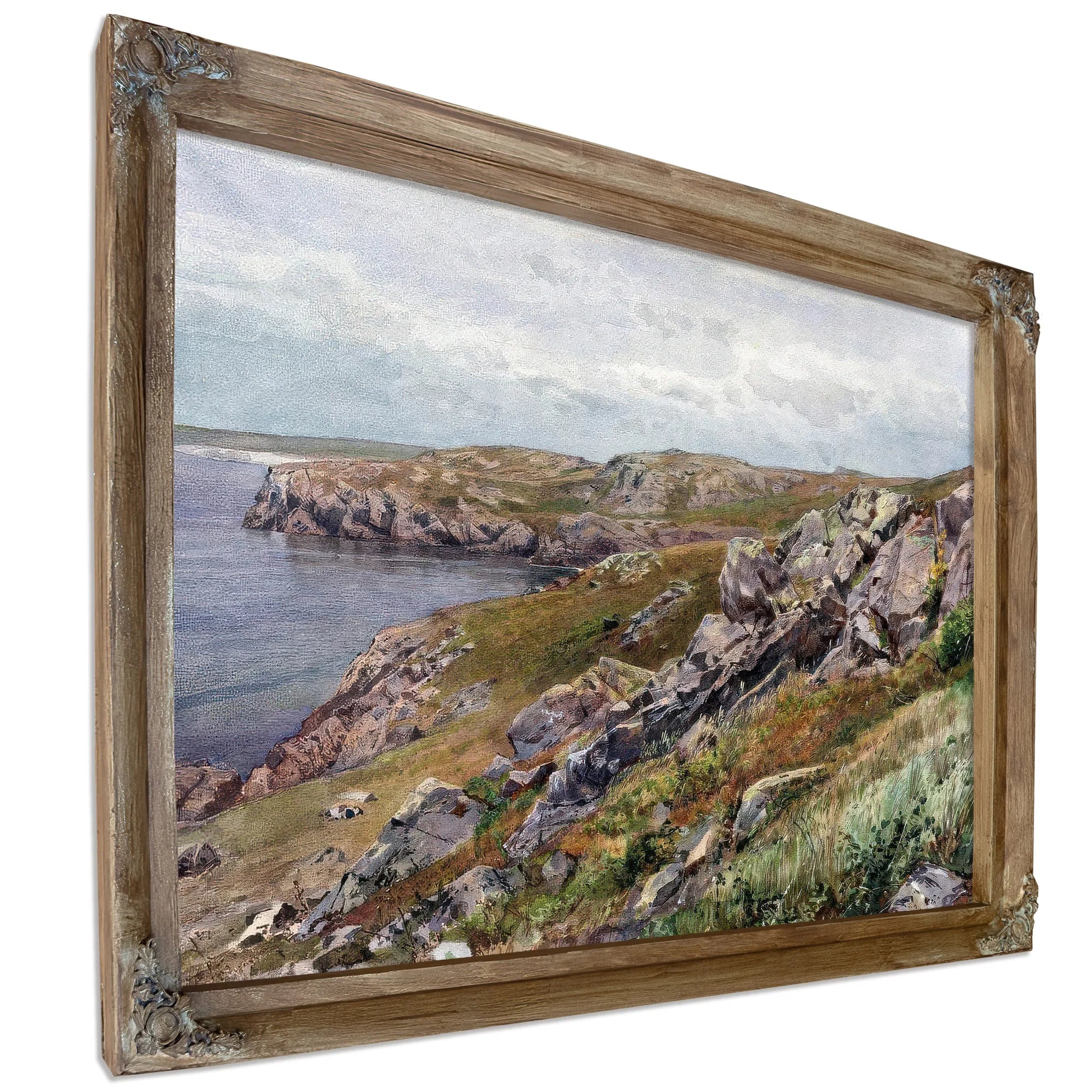 Rhode Island Coast Conanicut Island By William Trost Richards Fine Art Print
