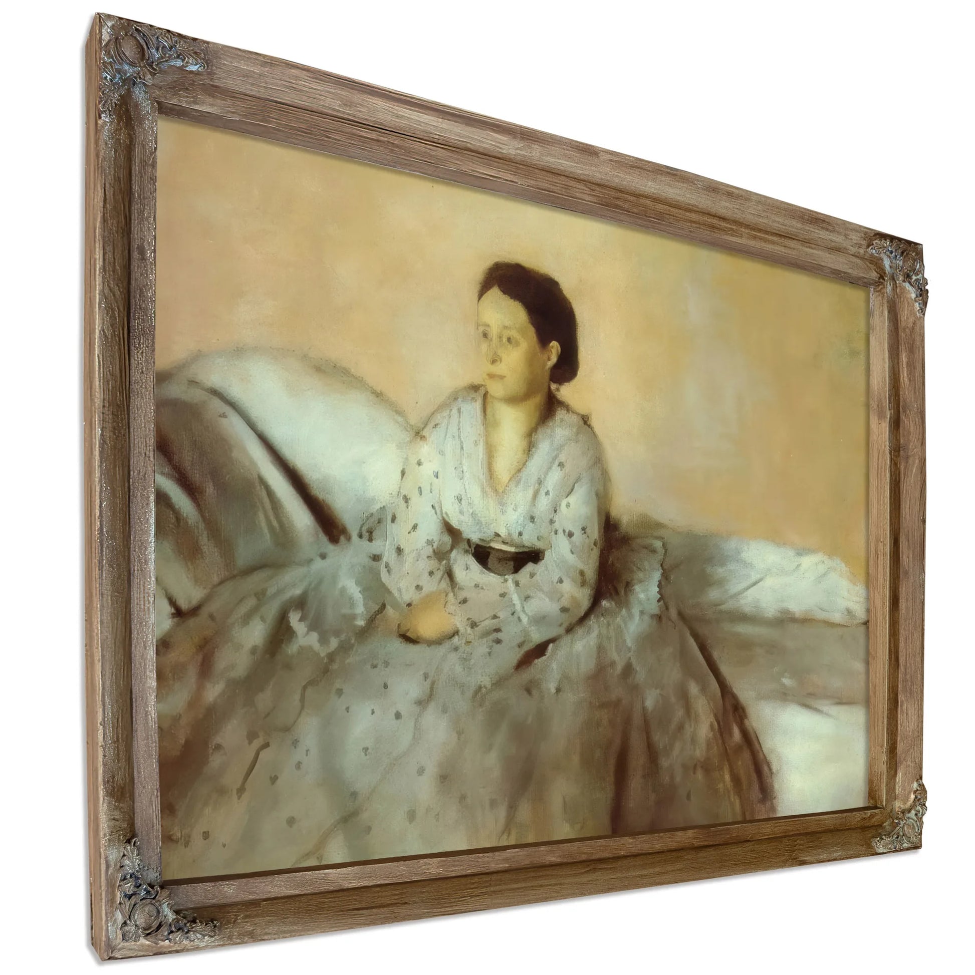 Estelle Musson By Edgar Degas Fine Art Print