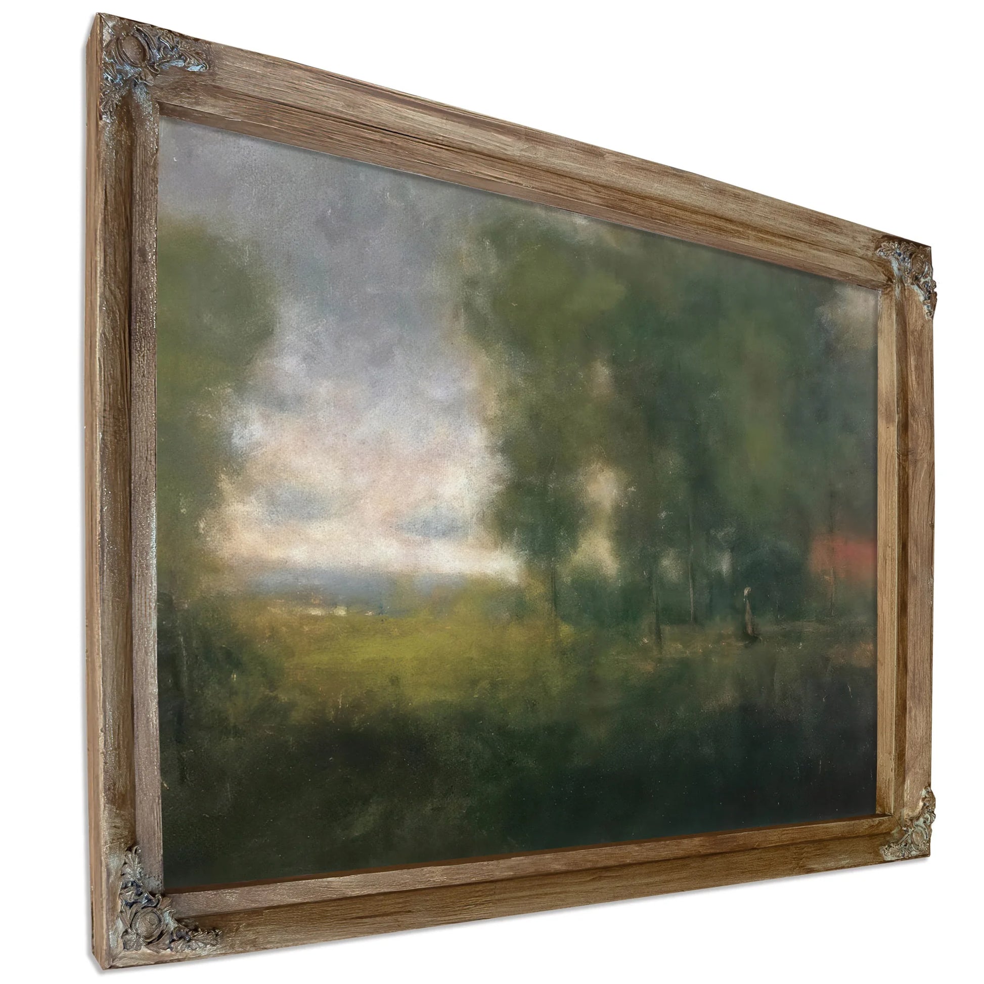 Edge Of The Woods By George Inness Fine Art Print