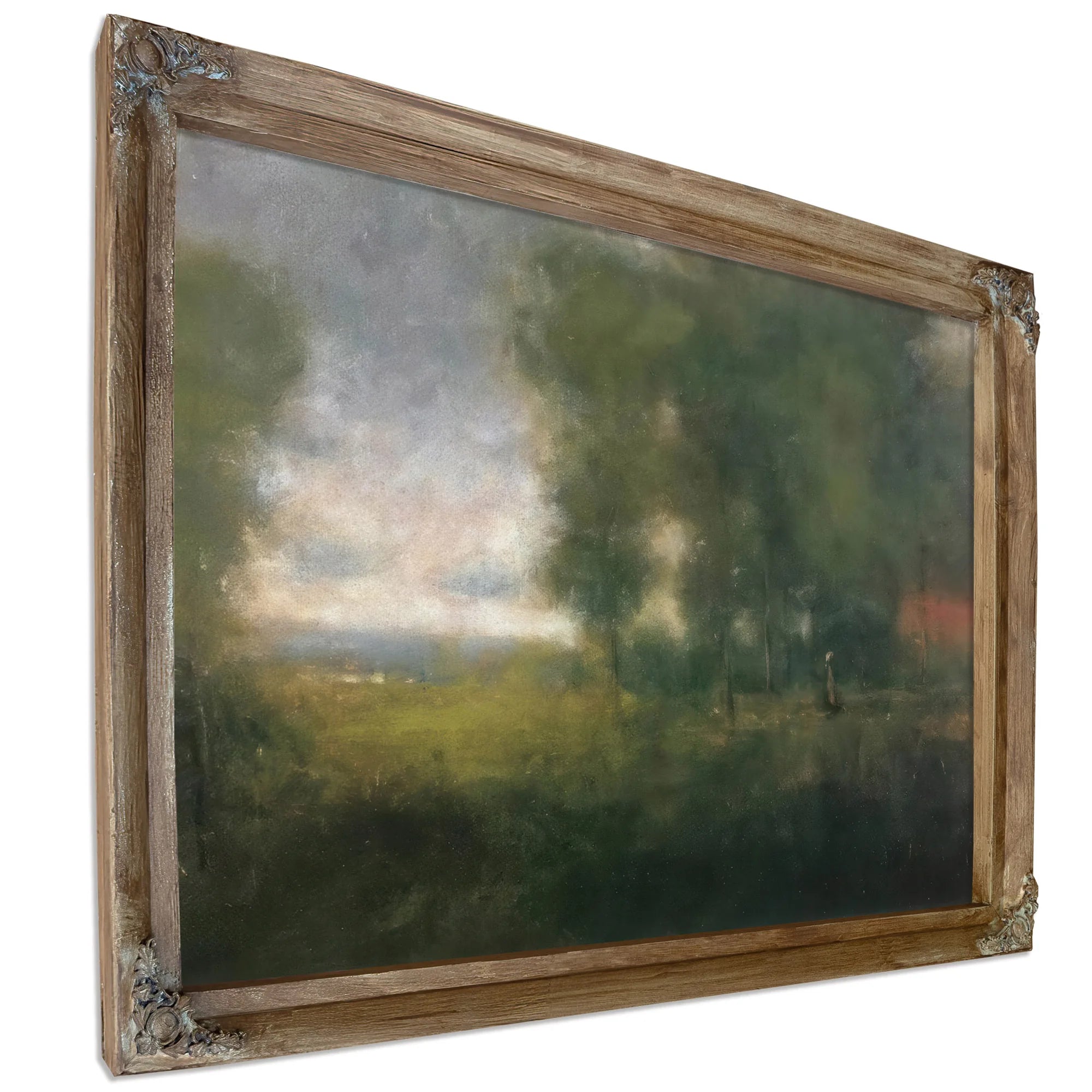Edge Of The Woods By George Inness Fine Art Print