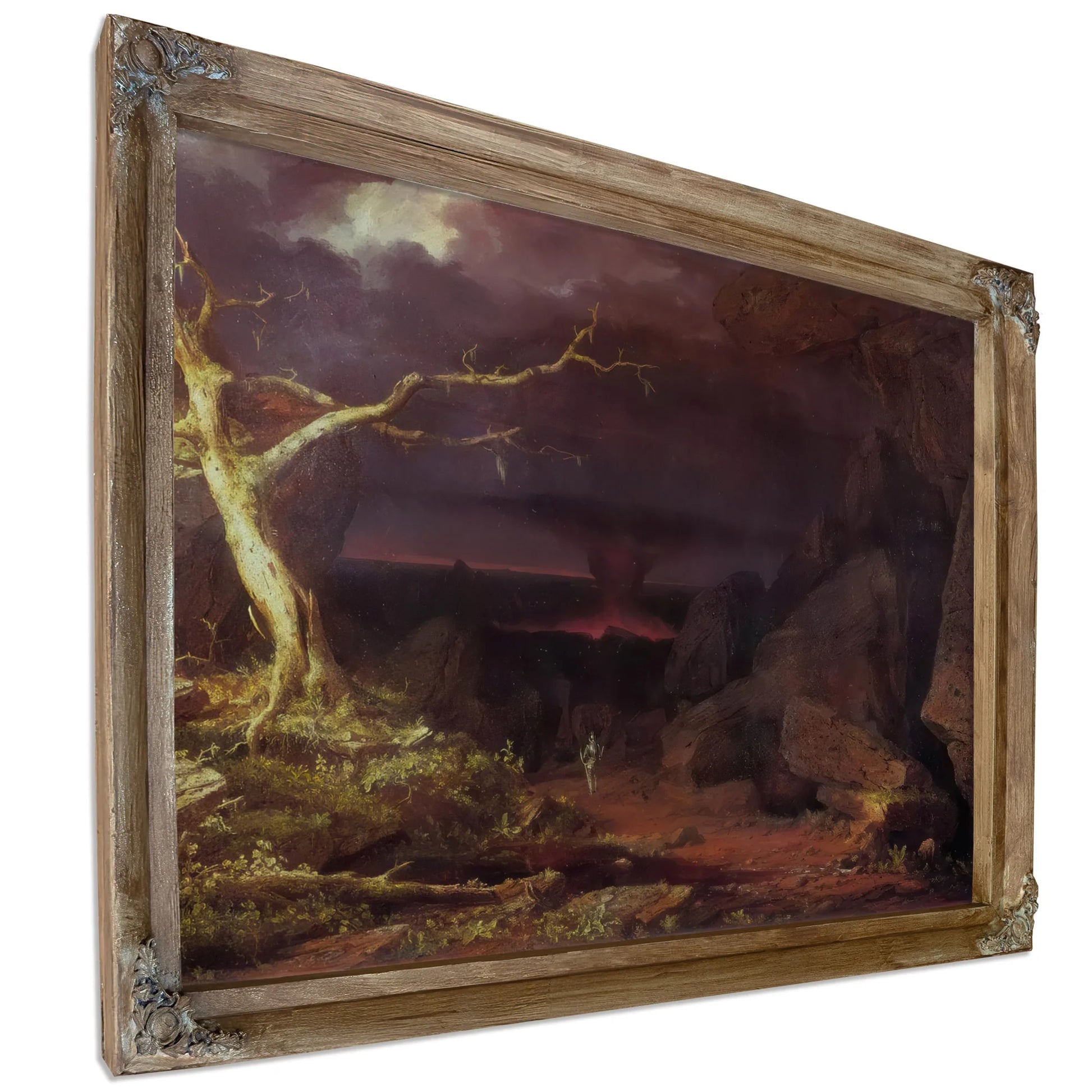 Christian On The Borders Of The Valley Of The Shadow Of Death By Frederic Edwin Church Fine Art Print