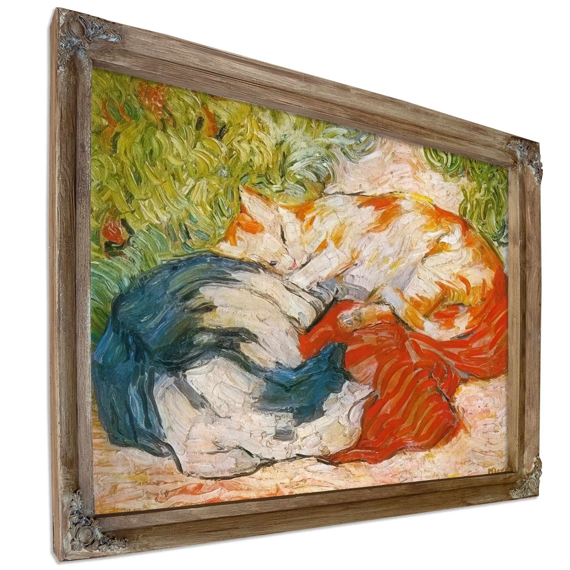 Cats By Franz Marc Fine Art Print