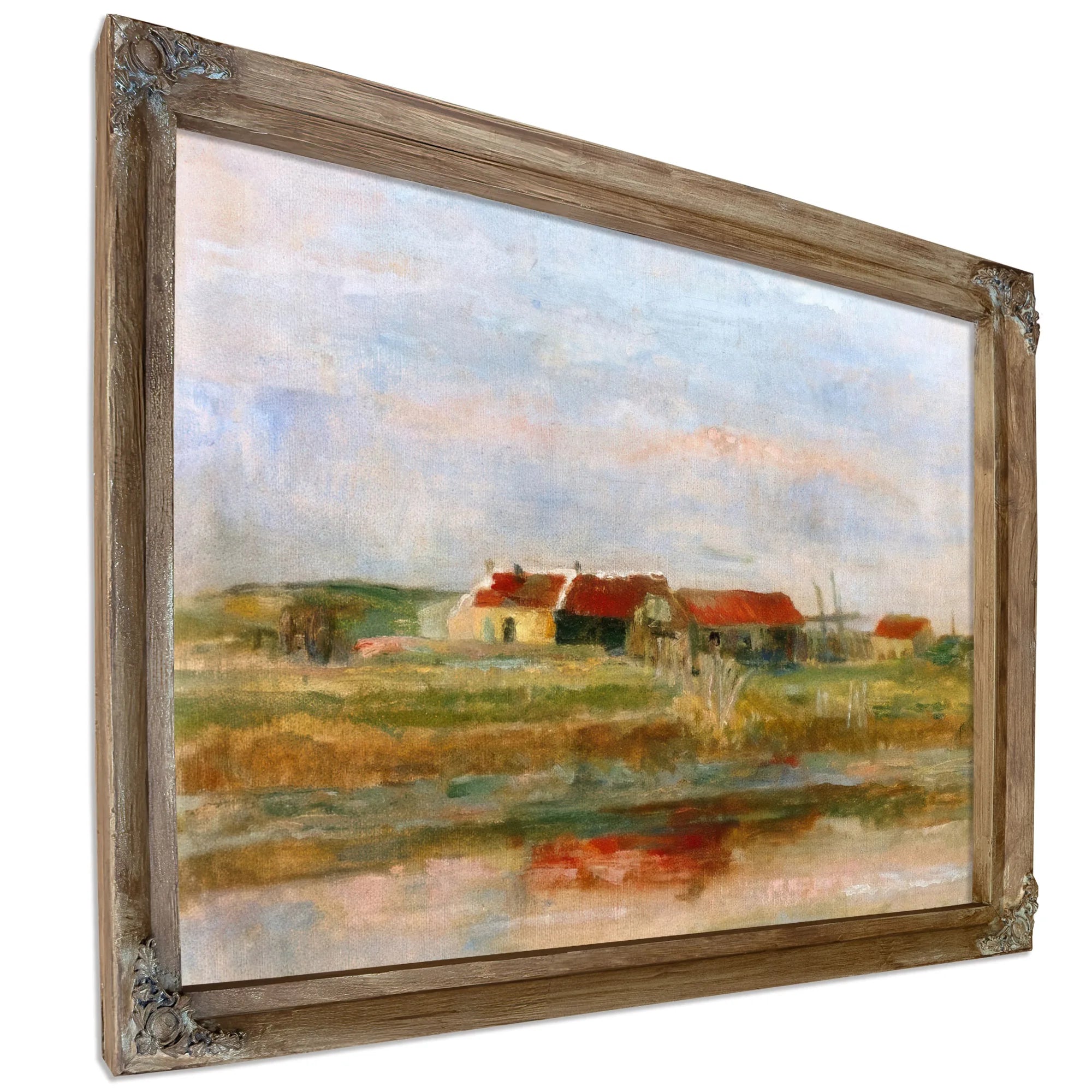 Houses In The Dunes By James Ensor Fine Art Print