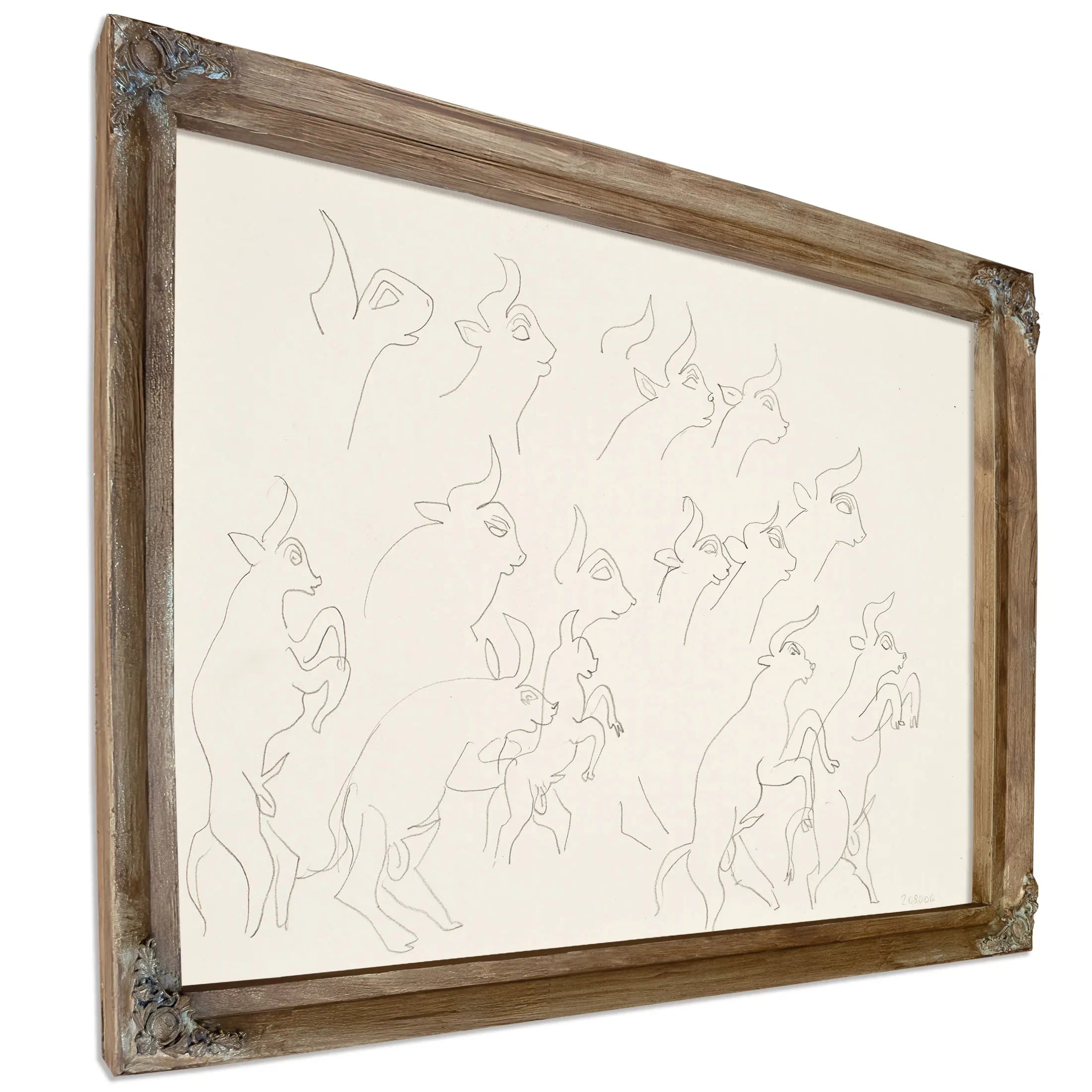 Study For Le Bonheur De Vivre (The Joy Of Life) by Henri Matisse