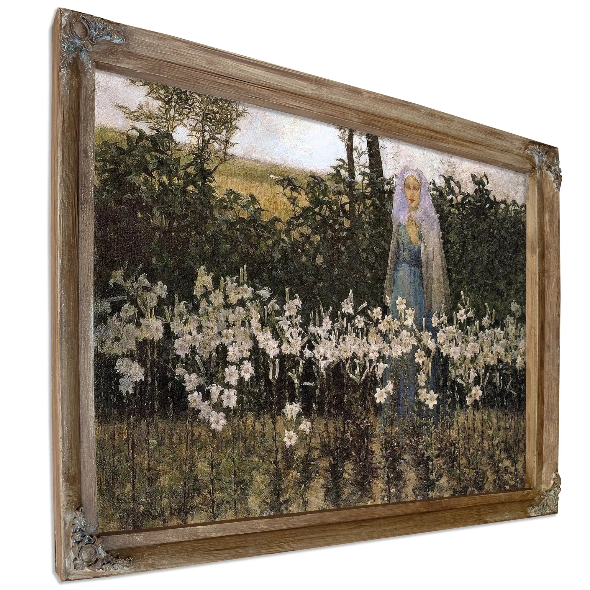 Annunciation by George Hitchcock Fine Art Print