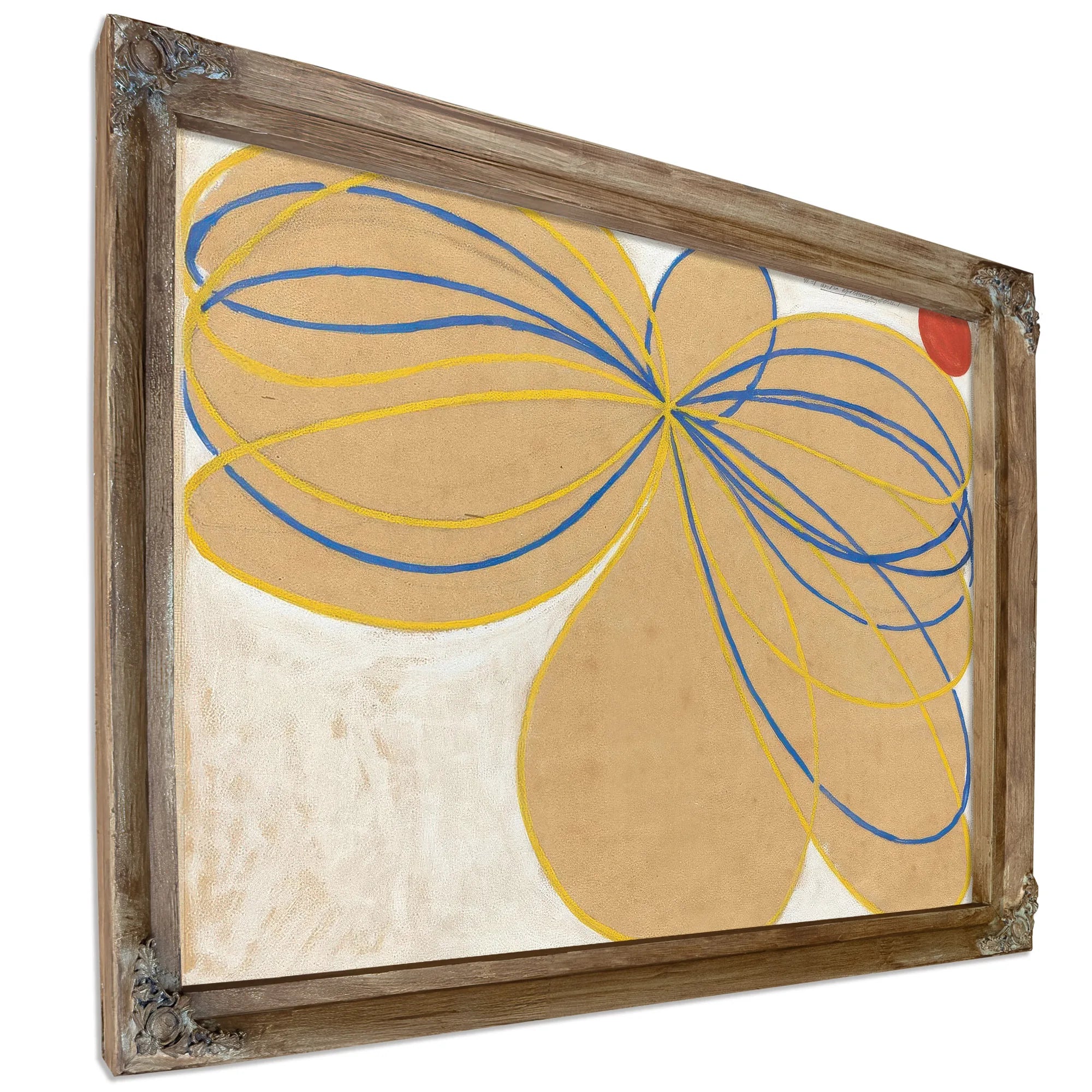 The Seven Pointed Star No 1 1908 By Hilma Af Klint Fine Art Print