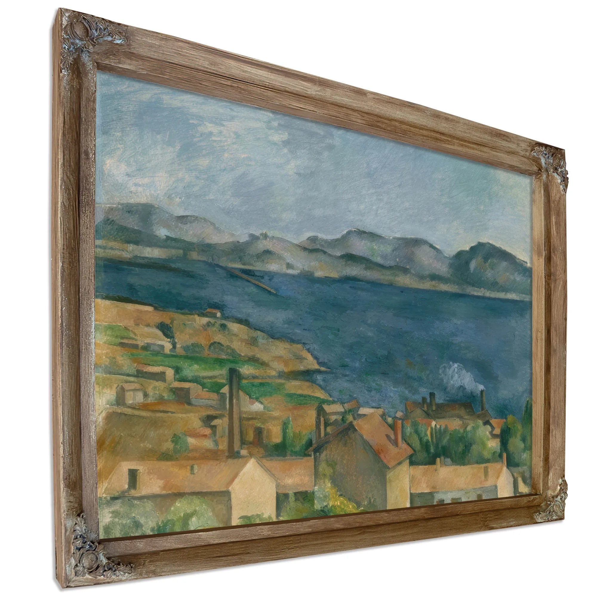 The Bay Of Marseilles Seen From Lestaque By Paul Cezanne Fine Art Print