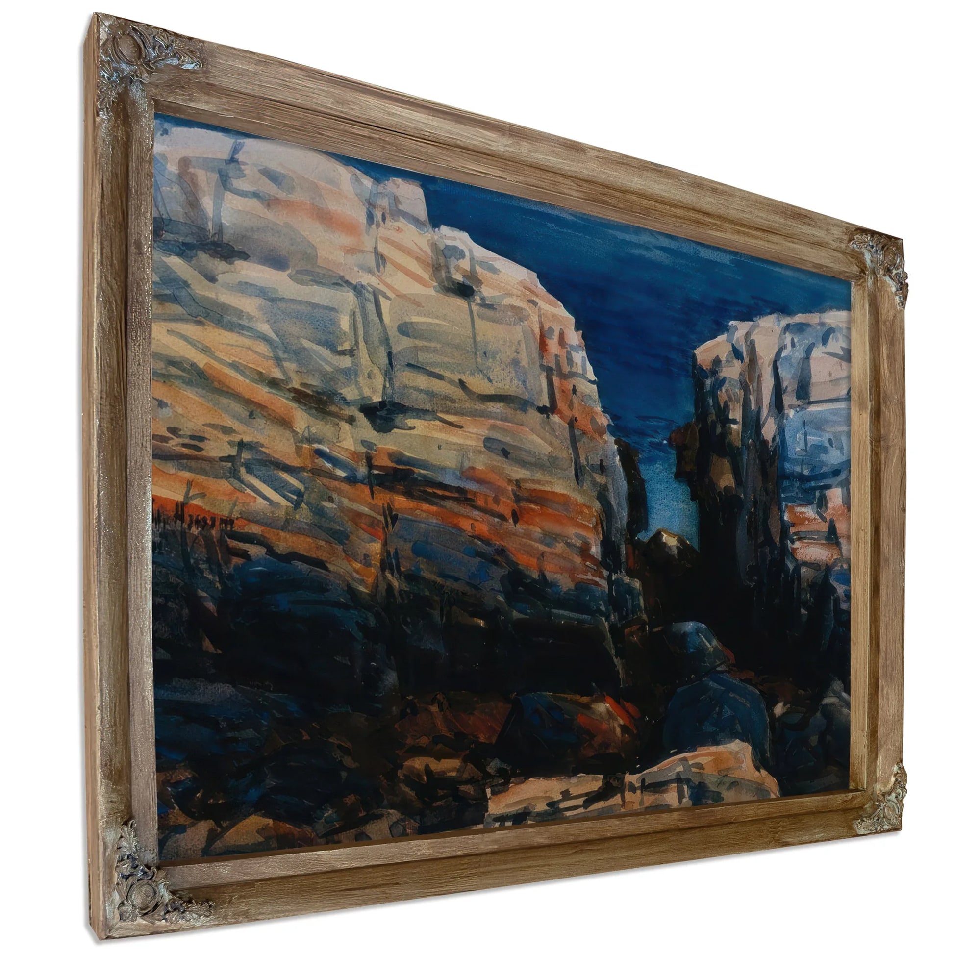The Gorge Appledore By Childe Hassam Fine Art Print
