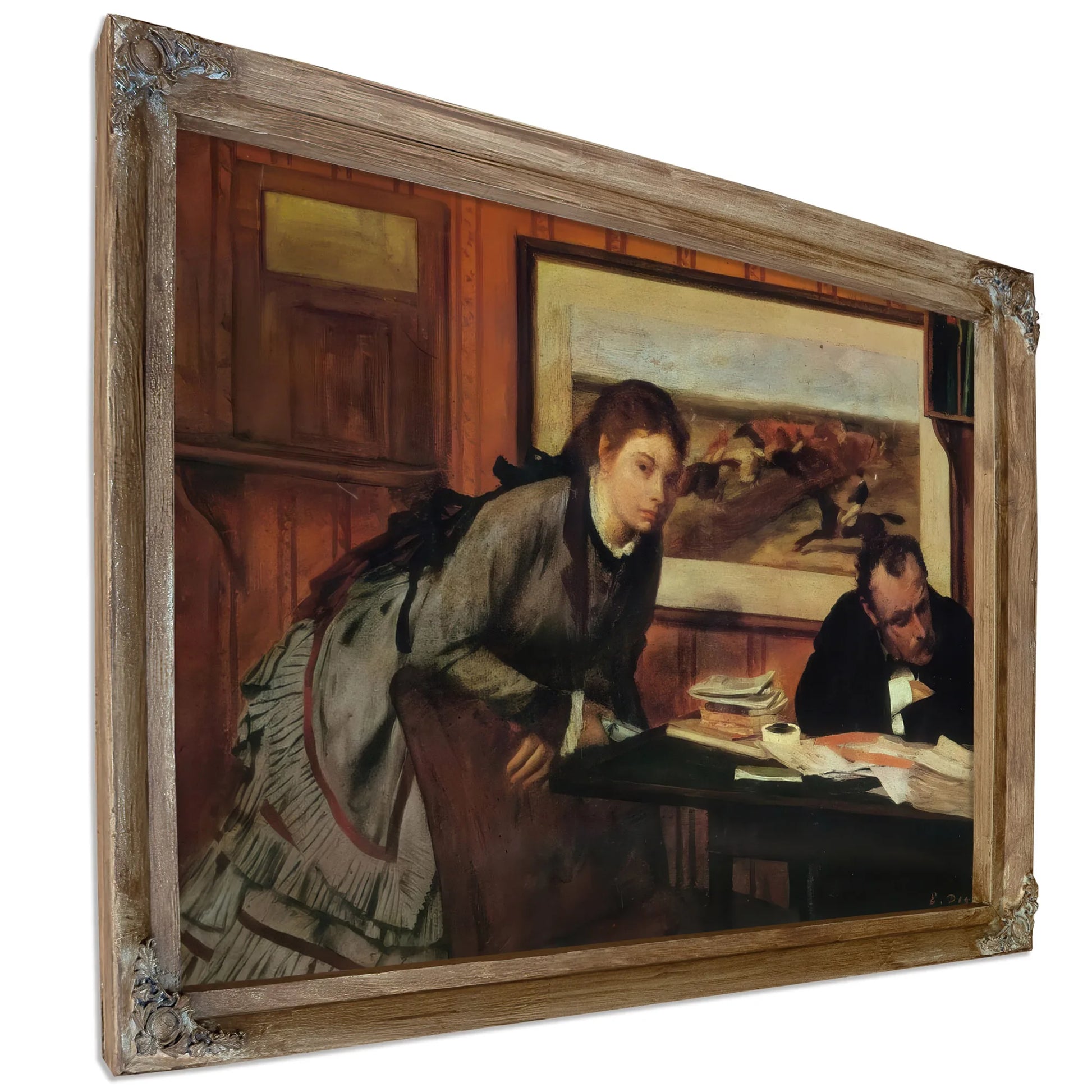 Pouting By Edgar Degas Fine Art Print