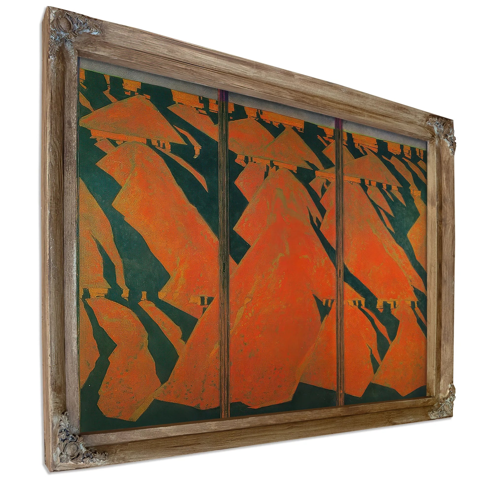 Study In Cubist Realism By Maynard Dixon Fine Art Print