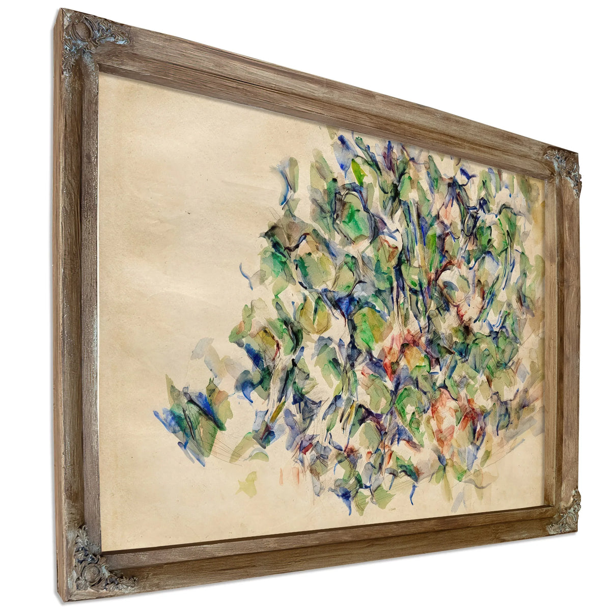 Foliage By Paul Cezanne Fine Art Print