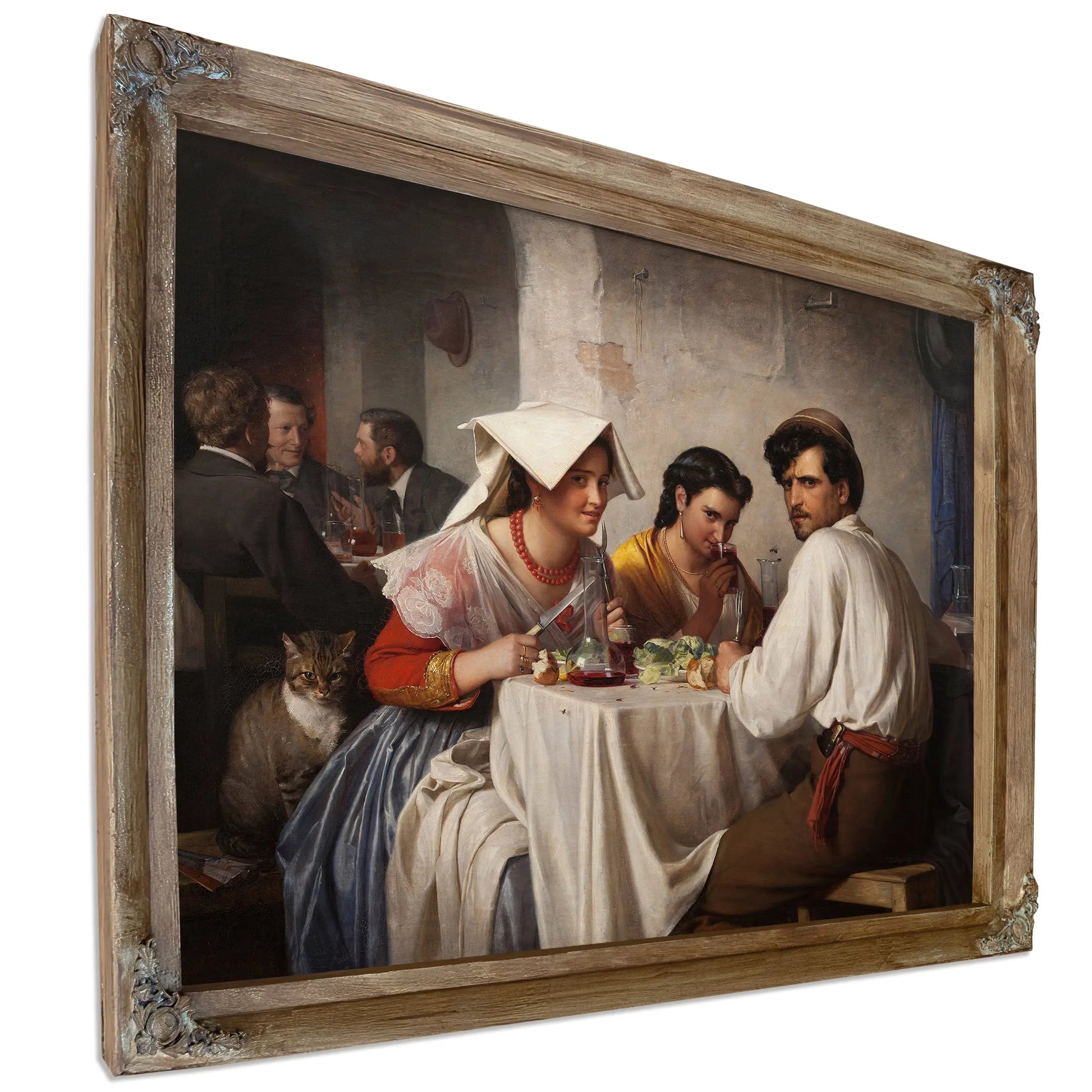 In A Roman Osteria by Carl Bloch