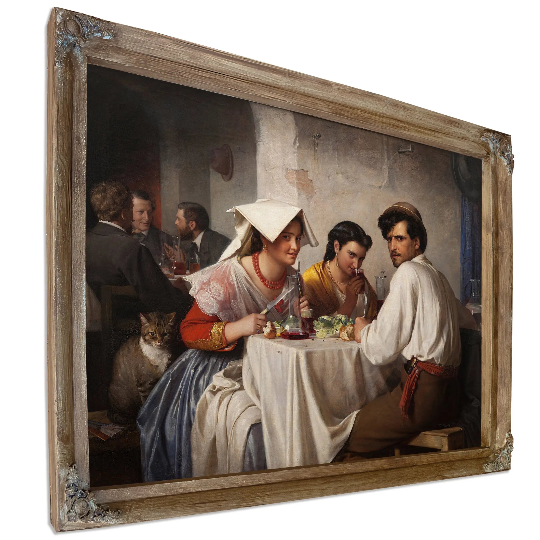 In A Roman Osteria by Carl Bloch