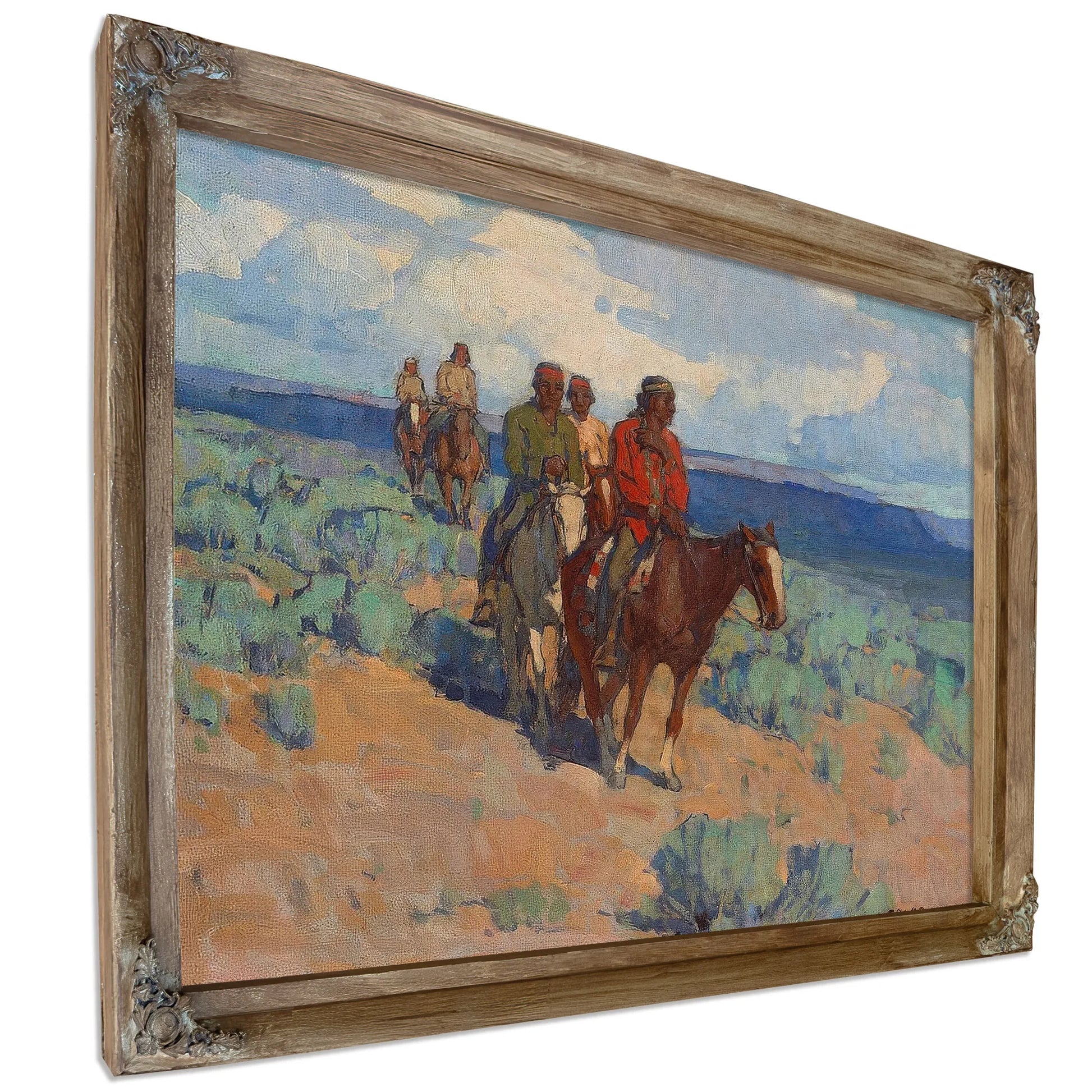 The Navajos By Edgar Payne Fine Art Print